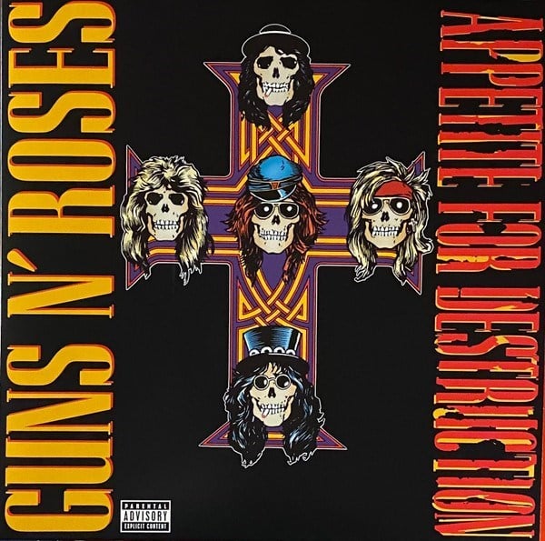 GUNS N' ROSES - APPETITE FOR DESTRUCTION 