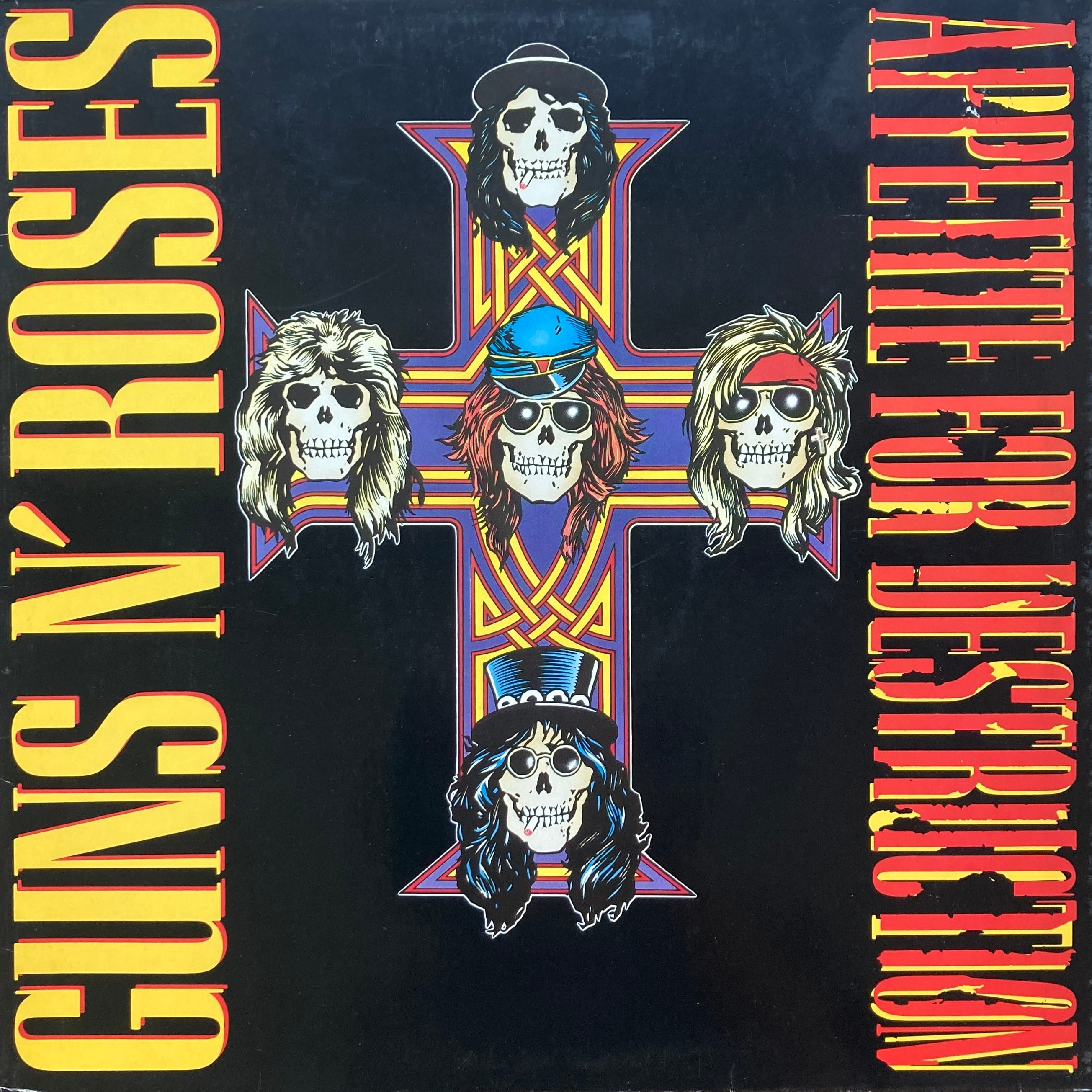 GUNS N' ROSES - APPETITE FOR DESTRUCTION