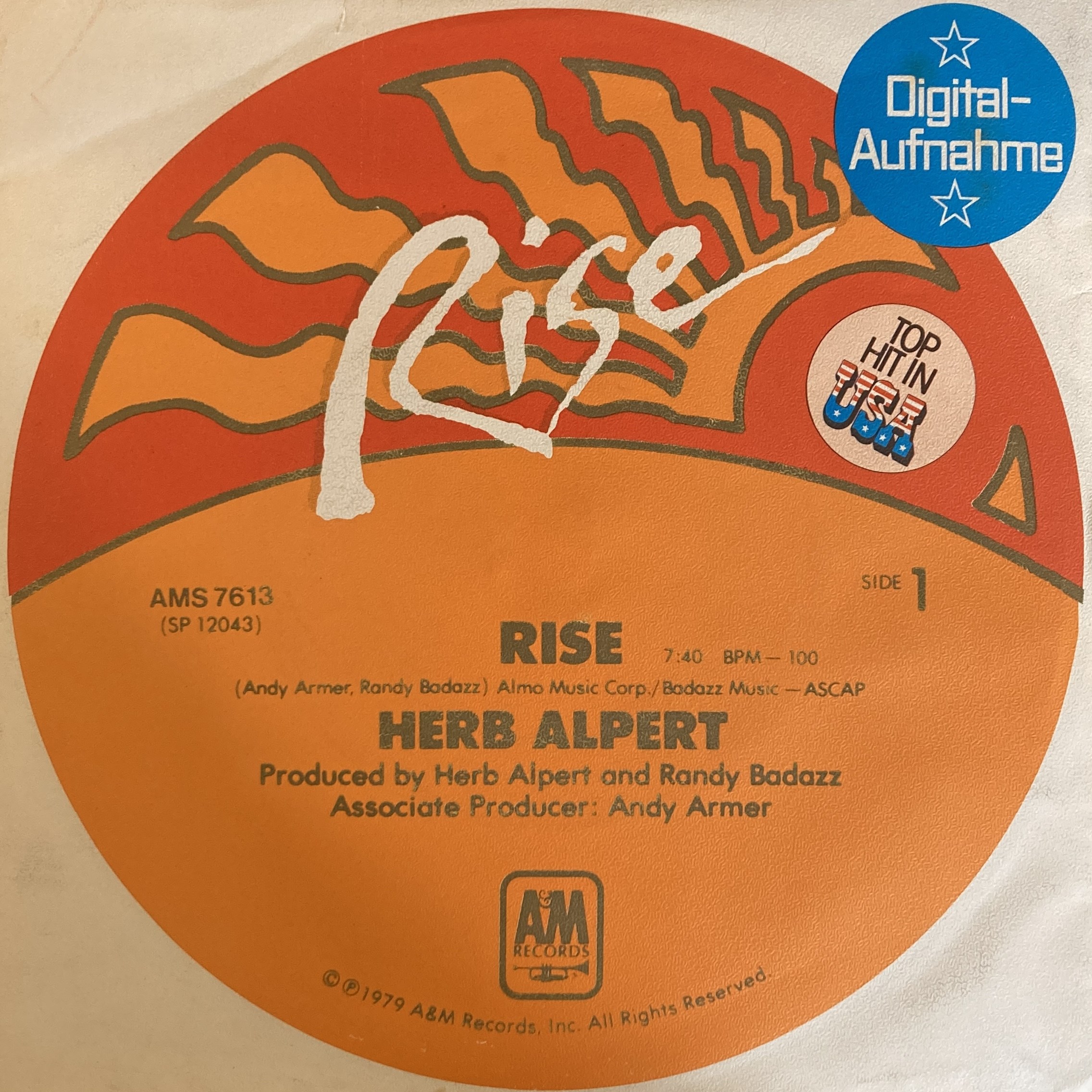 HERB ALPERT – RISE