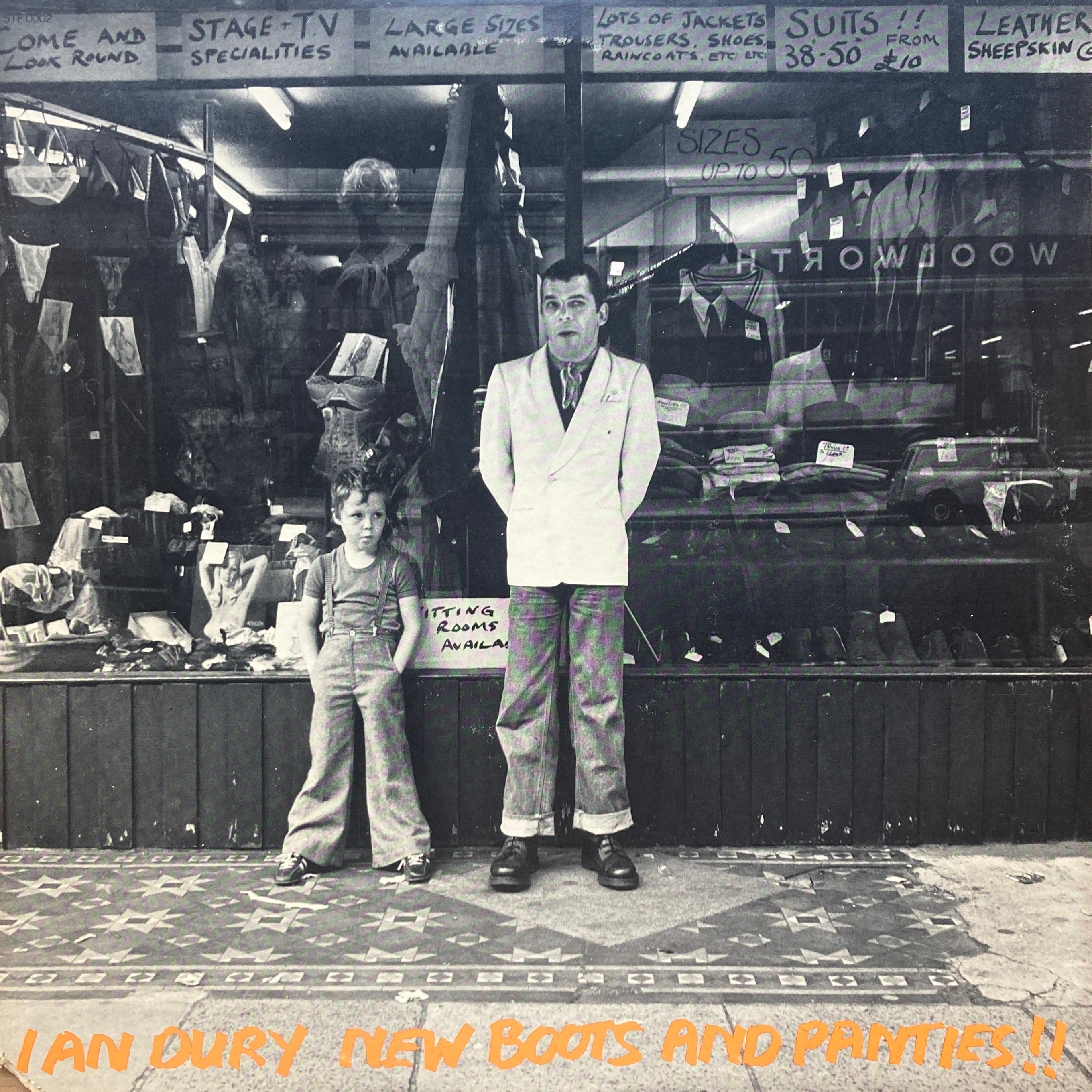 IAN DURY – NEW BOOTS AND PANTIES!!