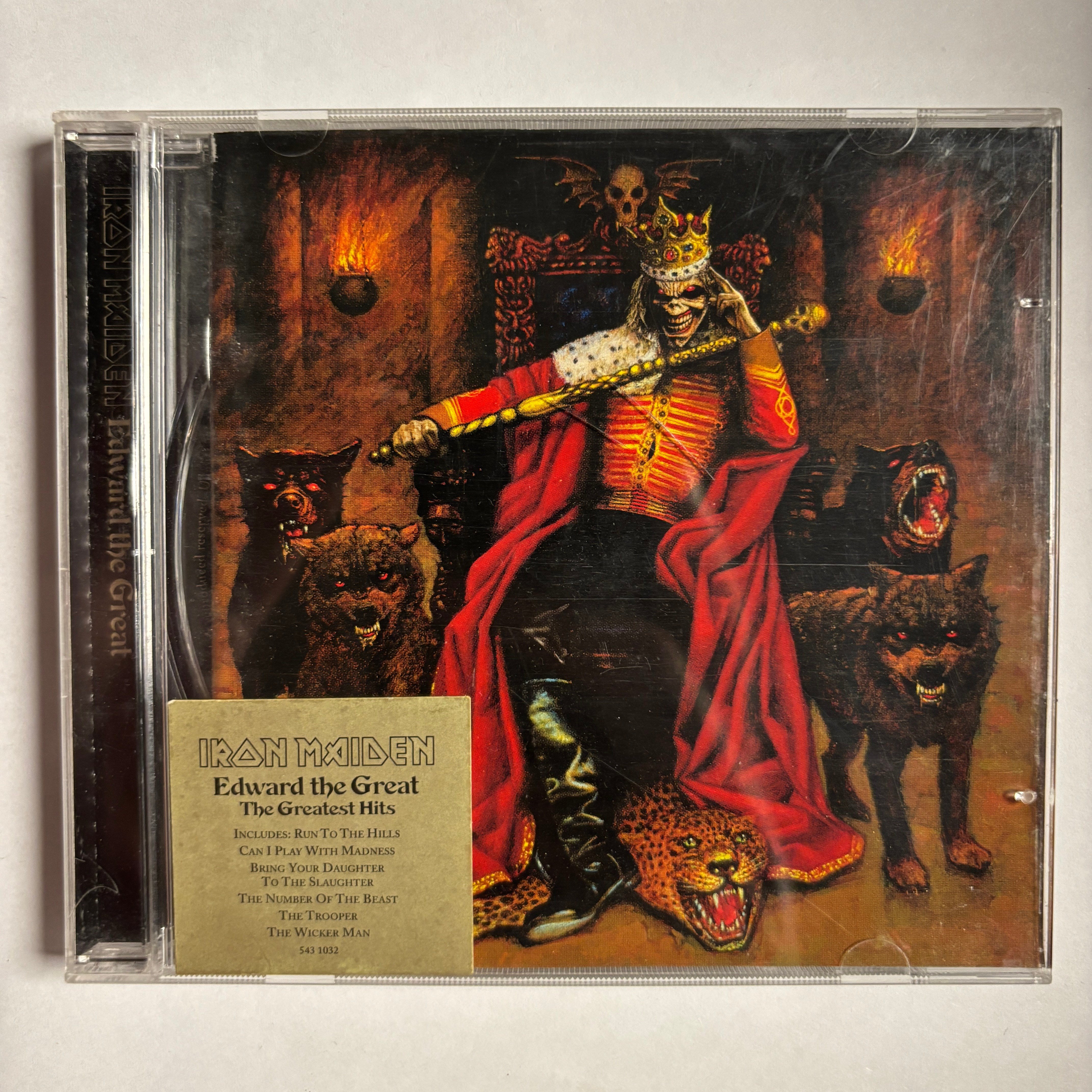IRON MAIDEN – EDWARD THE GREAT - THE GREATEST HITS