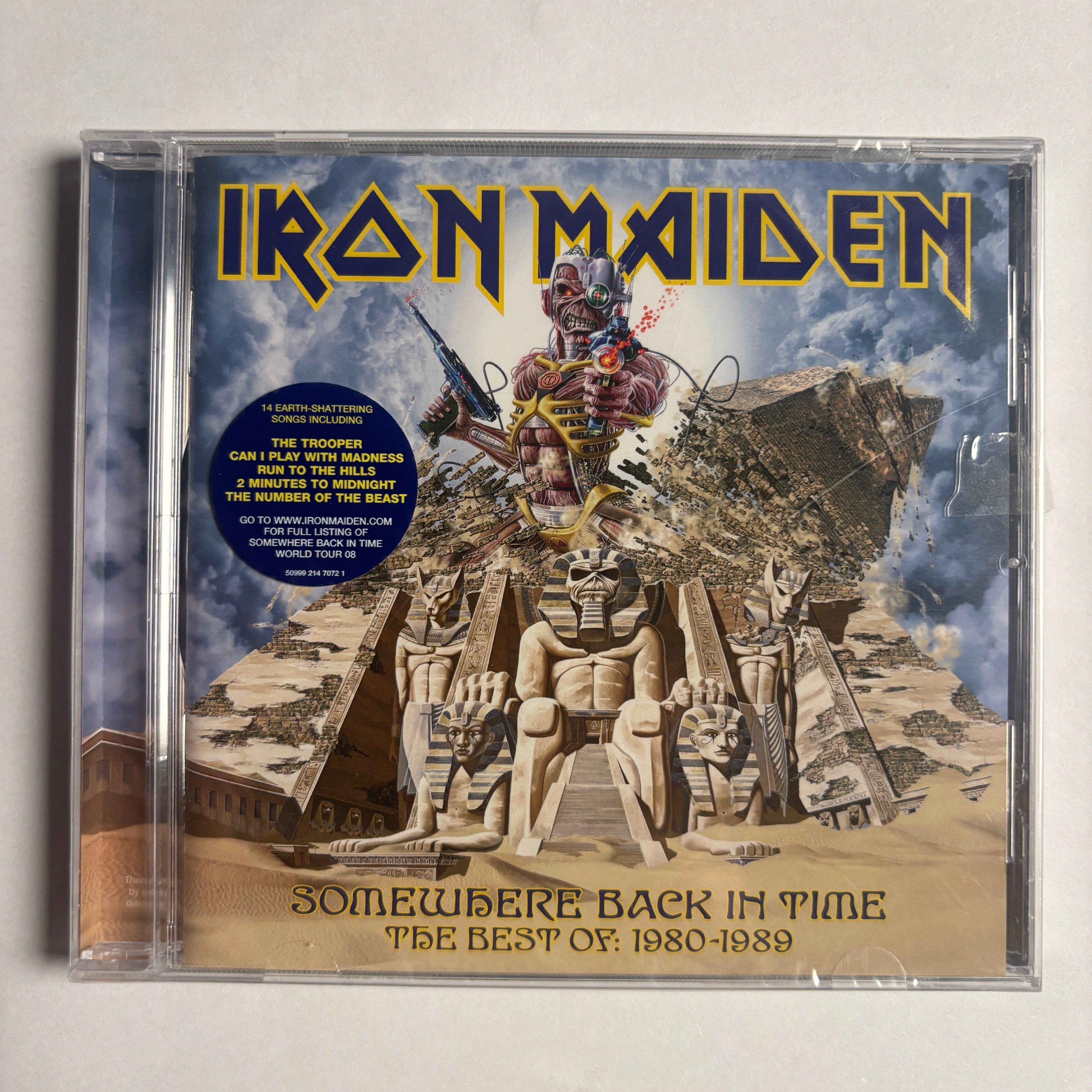 IRON MAIDEN - SOMEWHERE BACK IN TIME (THE BEST OF 1980 - 1989) 