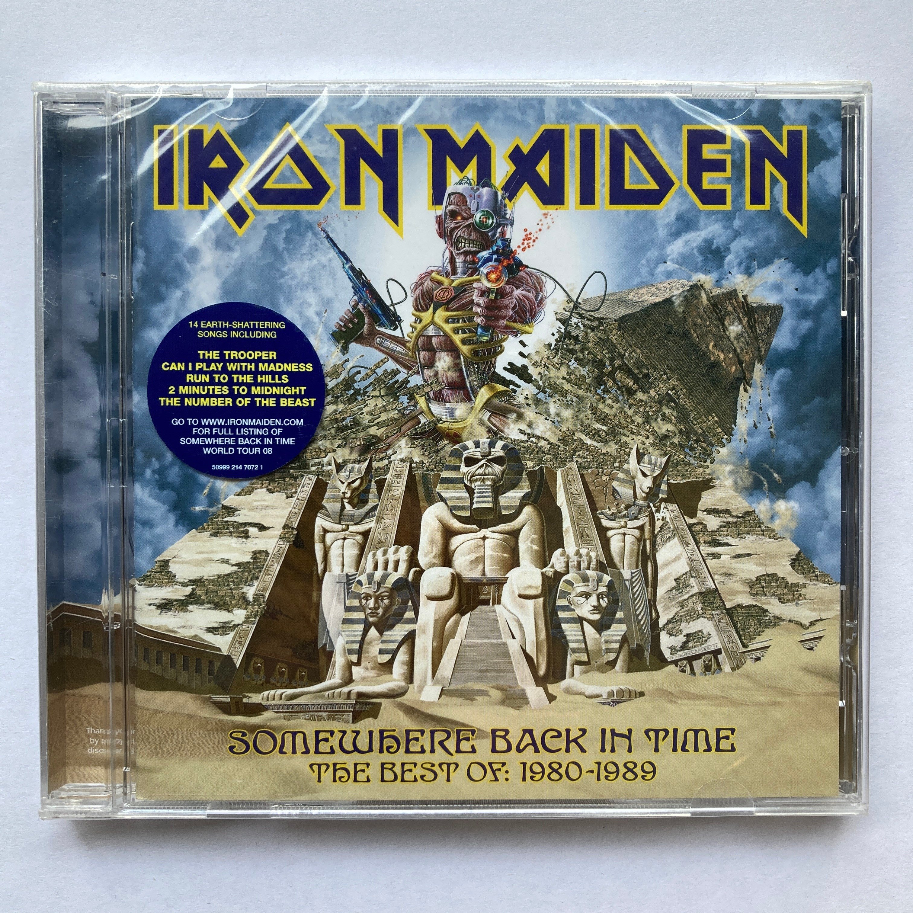 IRON MAIDEN – SOMEWHERE BACK IN TIME (THE BEST OF: 1980-1989)