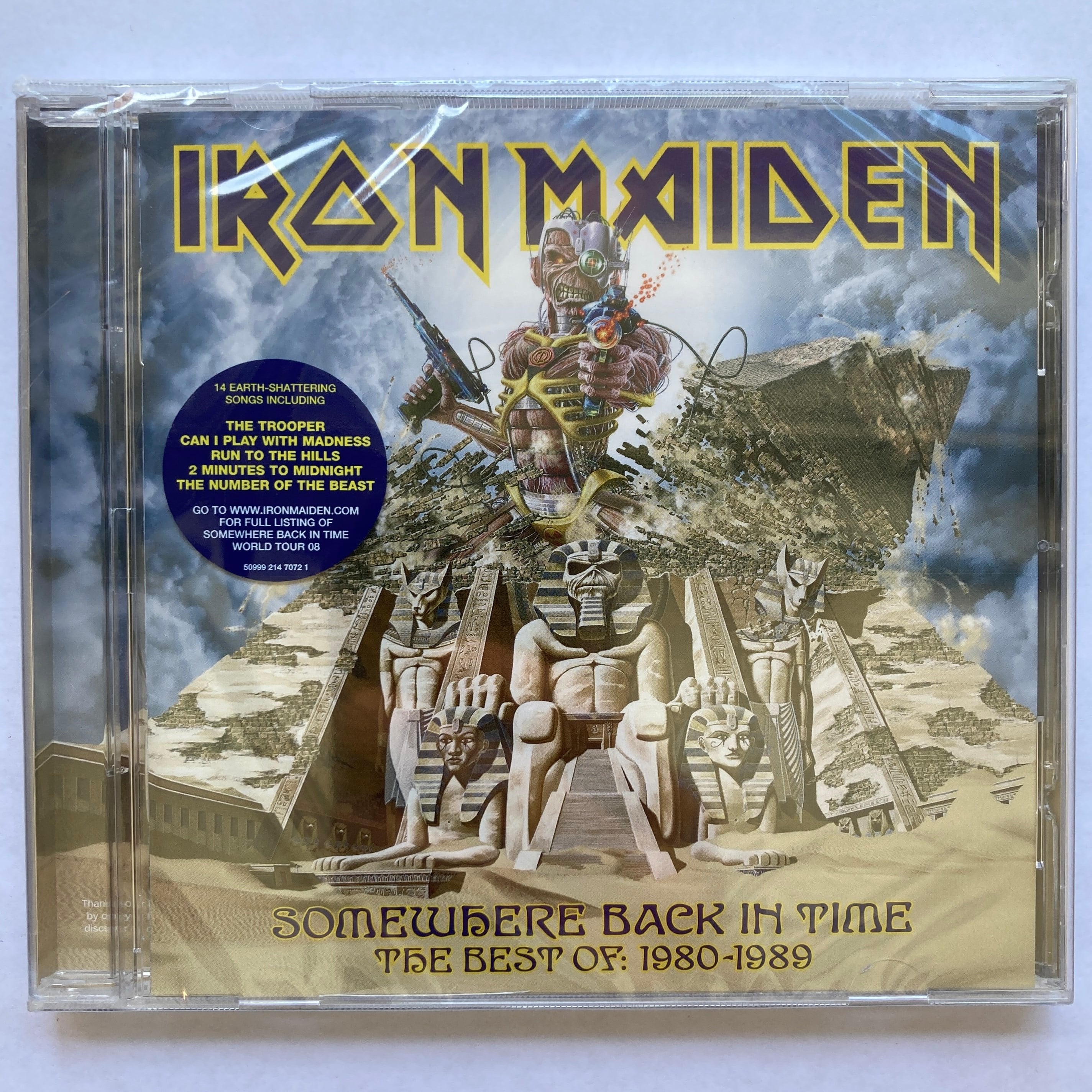IRON MAIDEN – SOMEWHERE BACK IN TIME (THE BEST OF: 1980-1989)