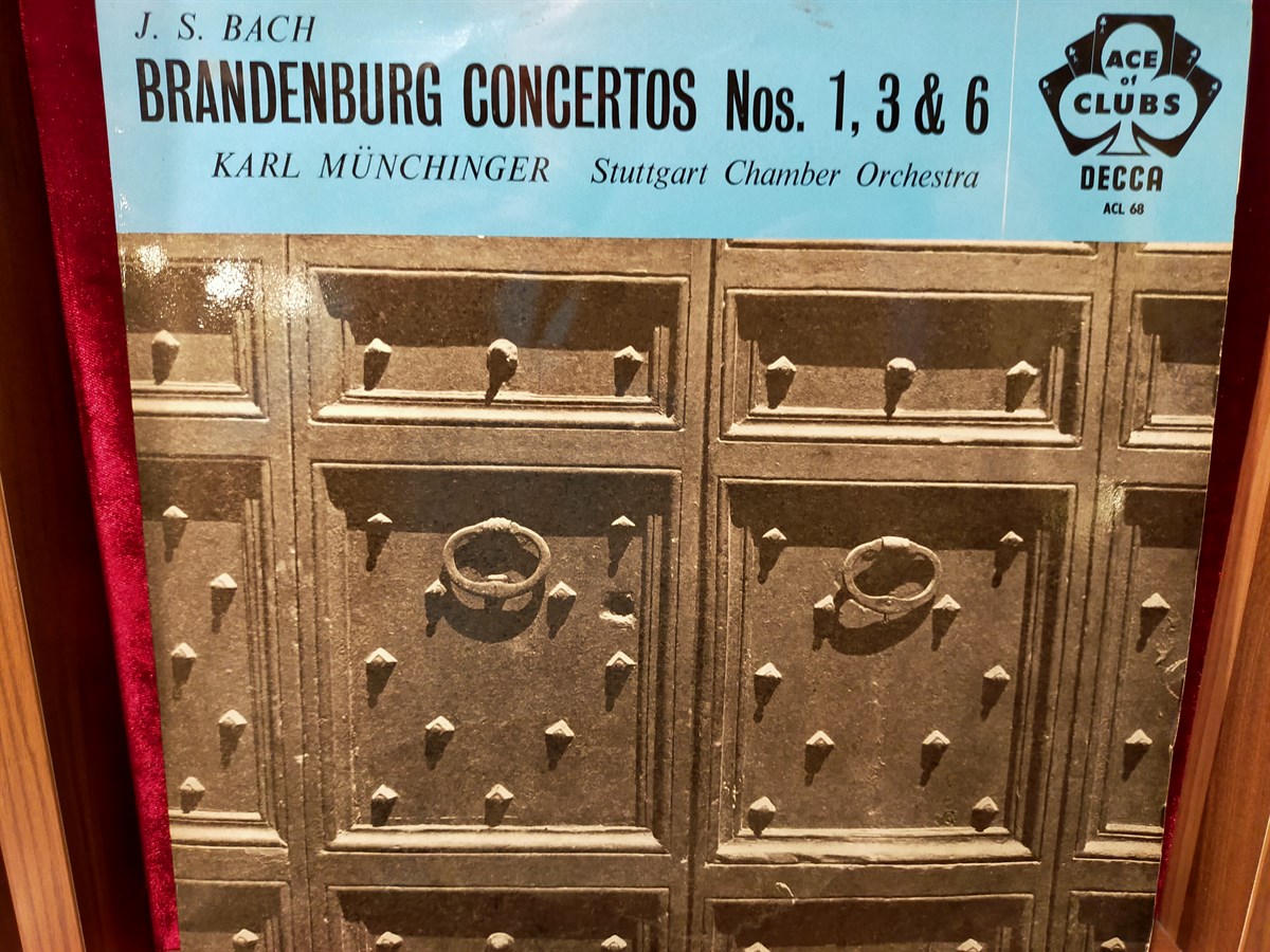 J. S. Bach*, Karl Münchinger, Stuttgart Chamber Orchestra* ‎– Brandenburg Concertos Nos. 1, 3 & 6