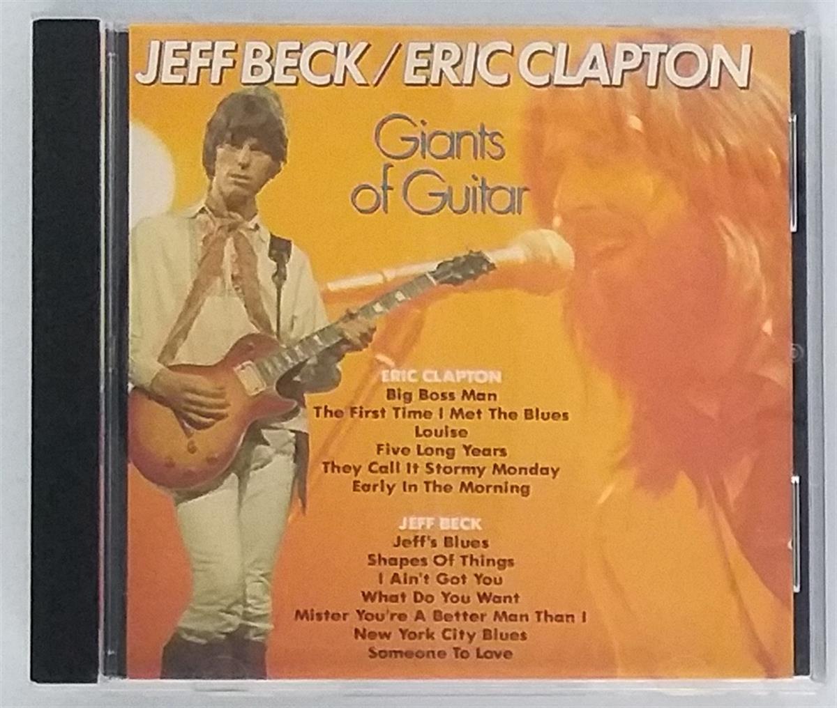 JEFF BECK / ERIC CLAPTON - GIANTS OF GUITAR