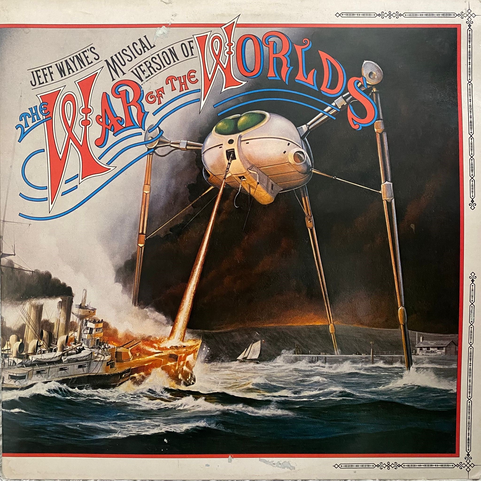 JEFF WAYNE - JEFF WAYNE'S MUSICAL VERSION OF THE WAR OF THE WORLDS