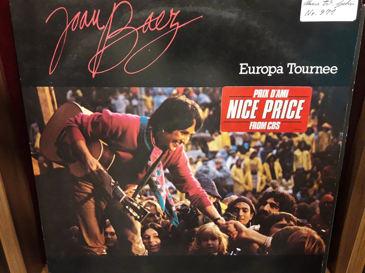 JOAN BAEZ - EUROPA TOURNEE 