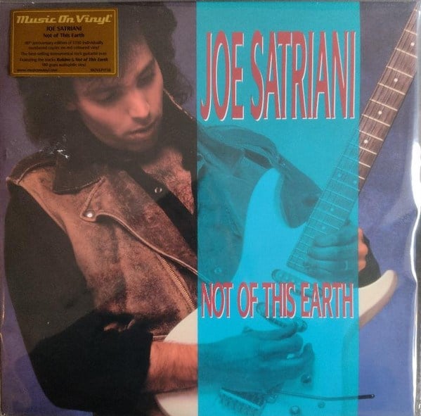 JOE SATRIANI - NOT OF THIS EARTH (NUMARALI NO : 955/1200 KIRMIZI RENKLİ PLAK)