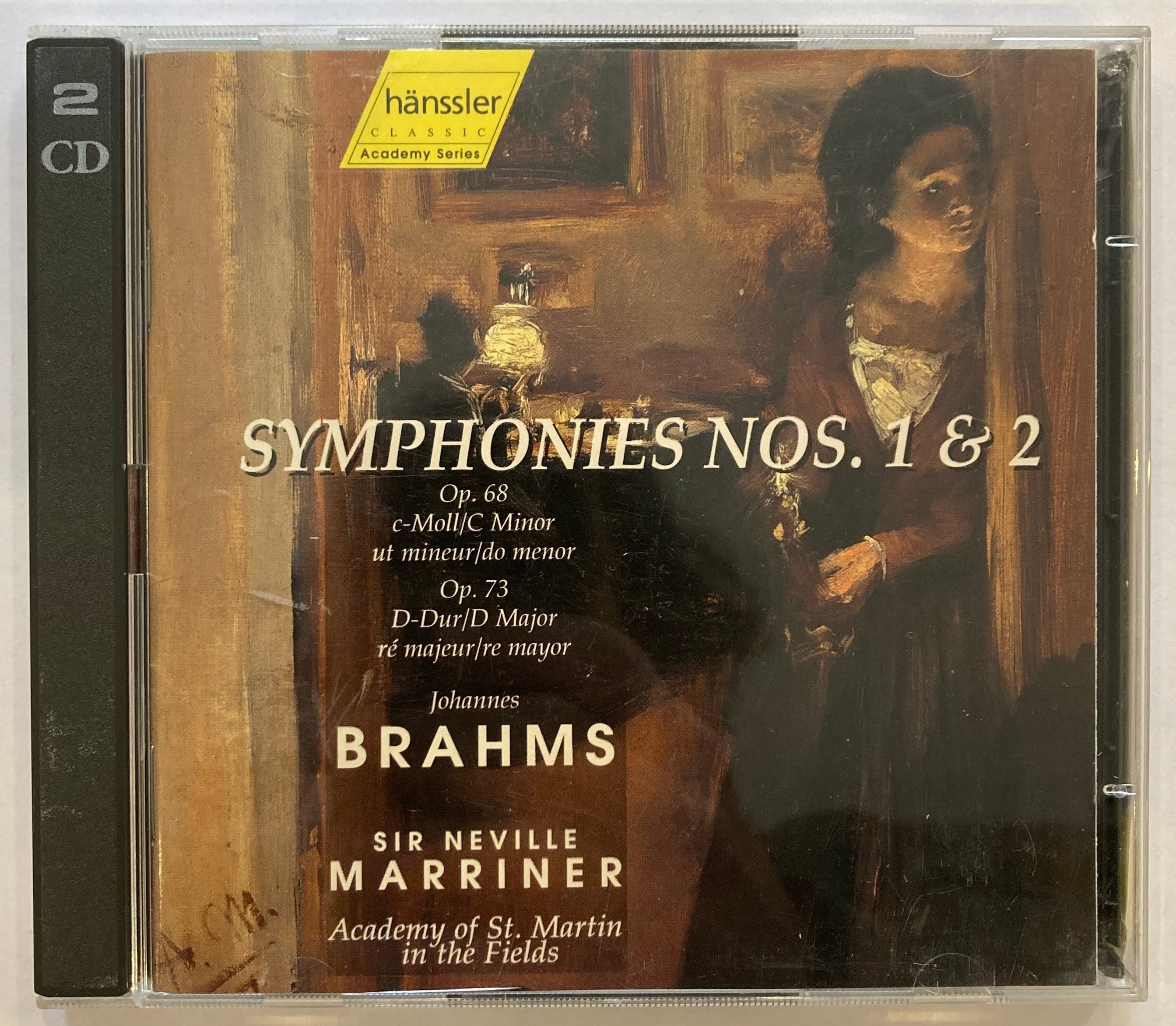 JOHANNES BRAHMS - SYMPHONIES NOS: 1 & 2