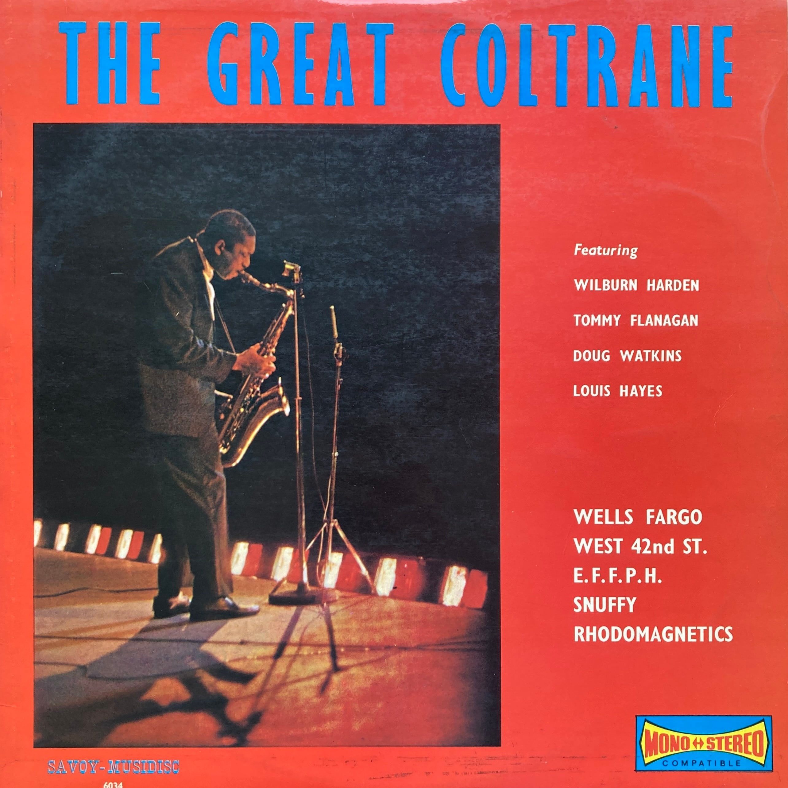 JOHN COLTRANE - THE GREAT COLTRANE