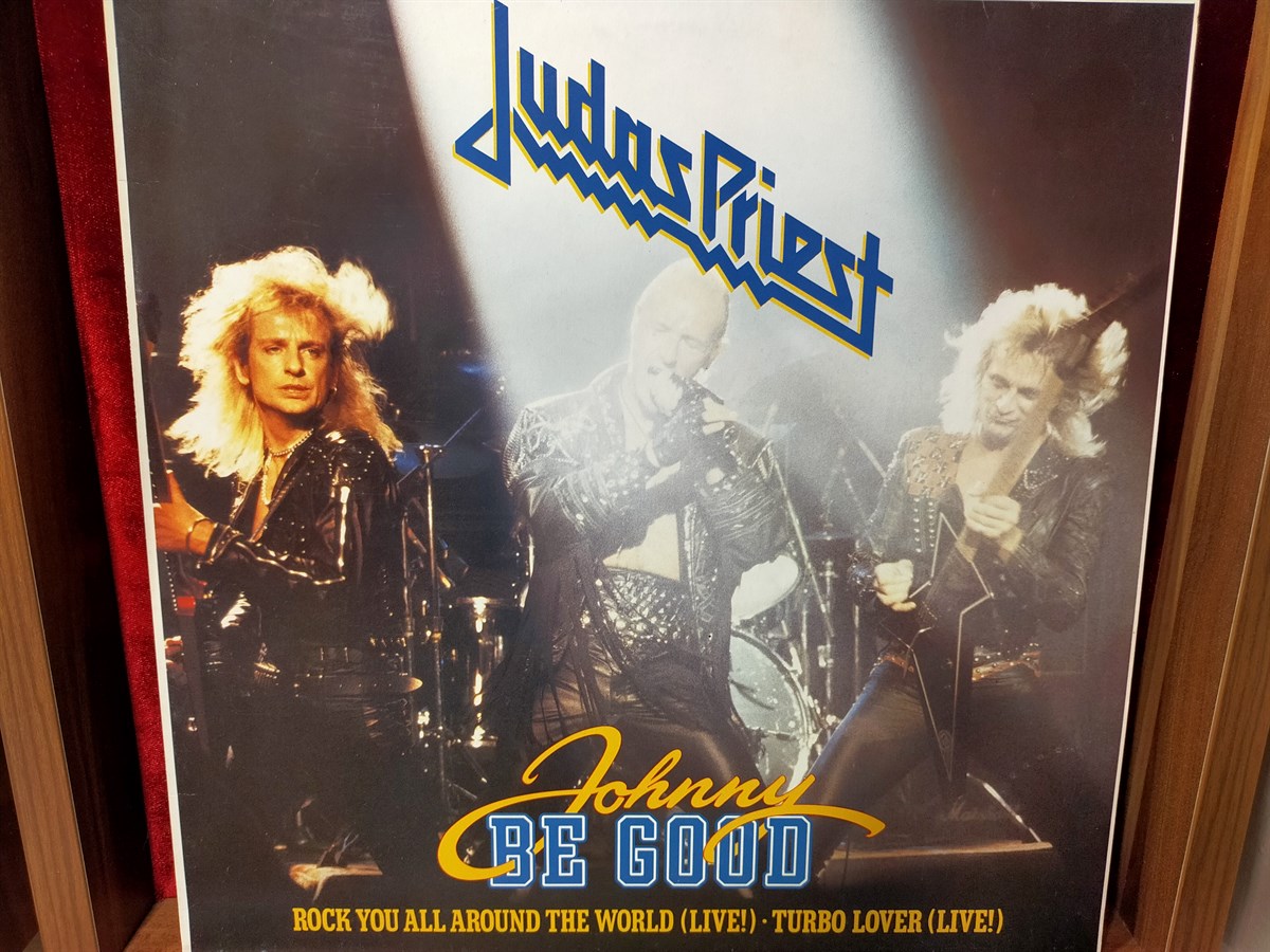 JUDAS PRIEST - JOHNNY BE GOOD / ROCK YOU AROUND THE WORLD (LIVE) / TURBO LOVER (LIVE) 