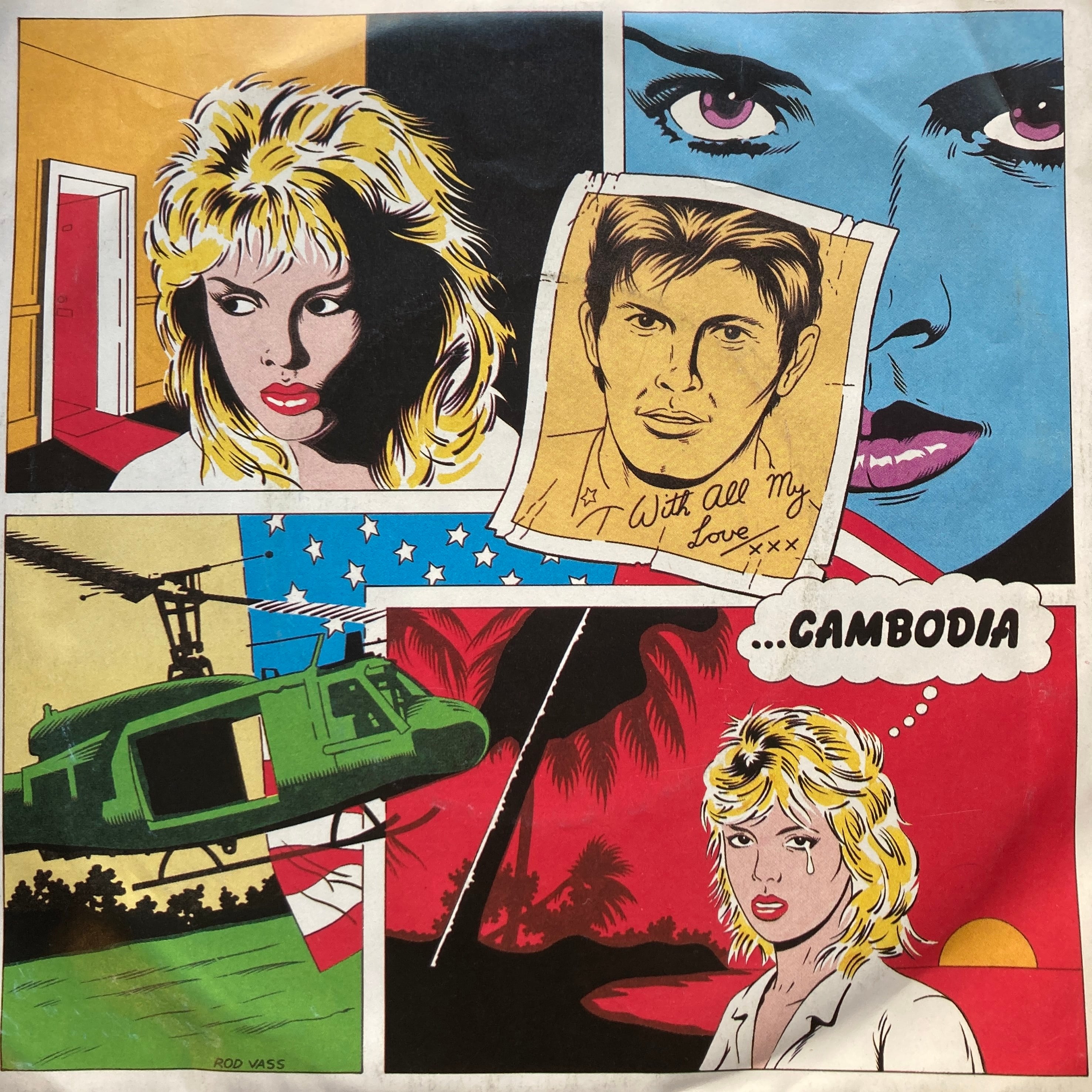 KIM WILDE - CAMBODIA c/w WATCHING FOR SHAPES 