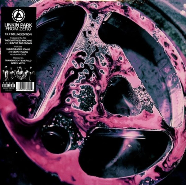 KINKIN PARK - FROM ZERO (2 LP DELUXE EDITION - TRANSLUCENT EMERALD GREEN VINYL) 