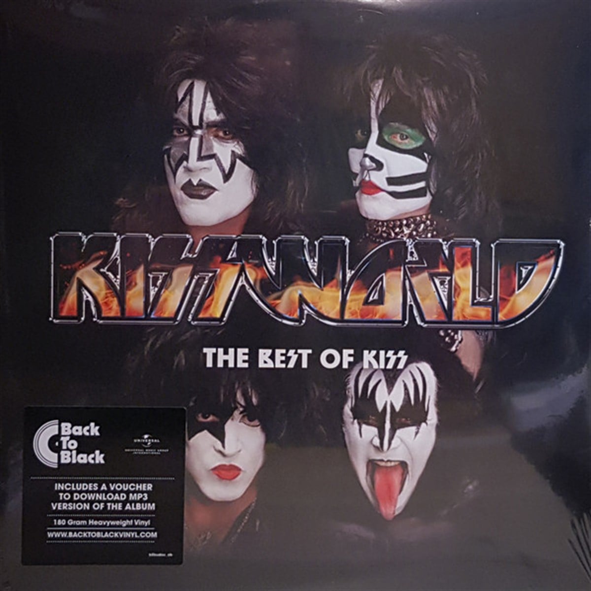 KISS - KISS WORLD (THE BEST OF KISS)  (İKİNCİ EL)