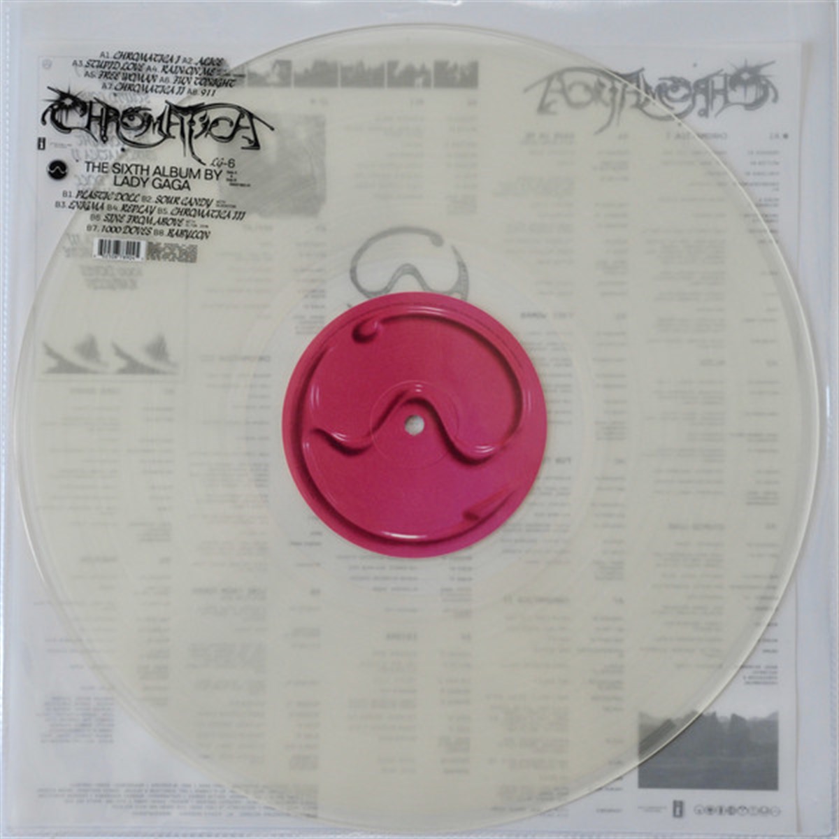 LADY GAGA  - CHROMATICA (CLEAR MILKY VINYL)