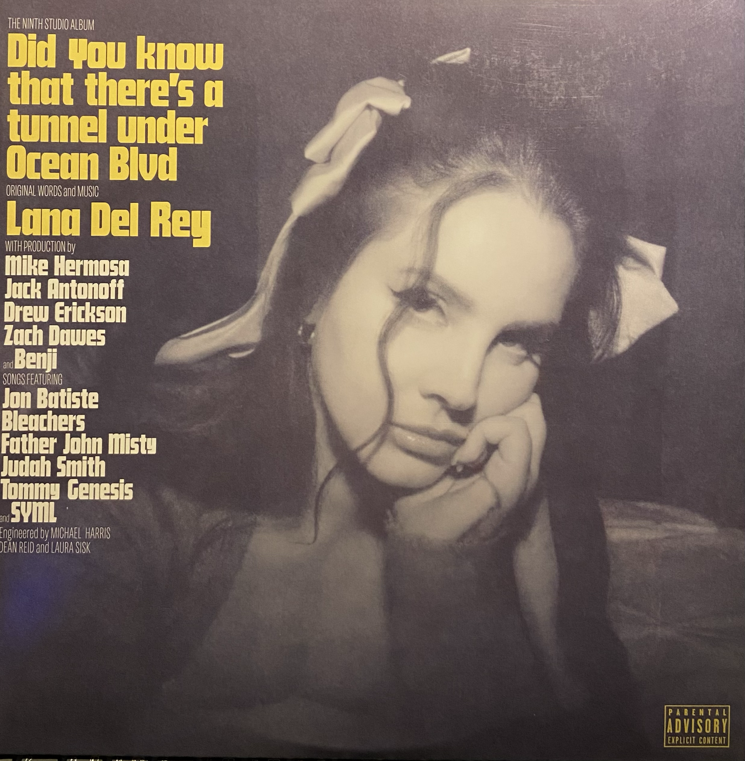 LANA DEL REY - DID YOU KNOW THAT THERE'S A TUNNEL UNDER OCEAN BLVD (SİYAH RENKLİ PLAK)