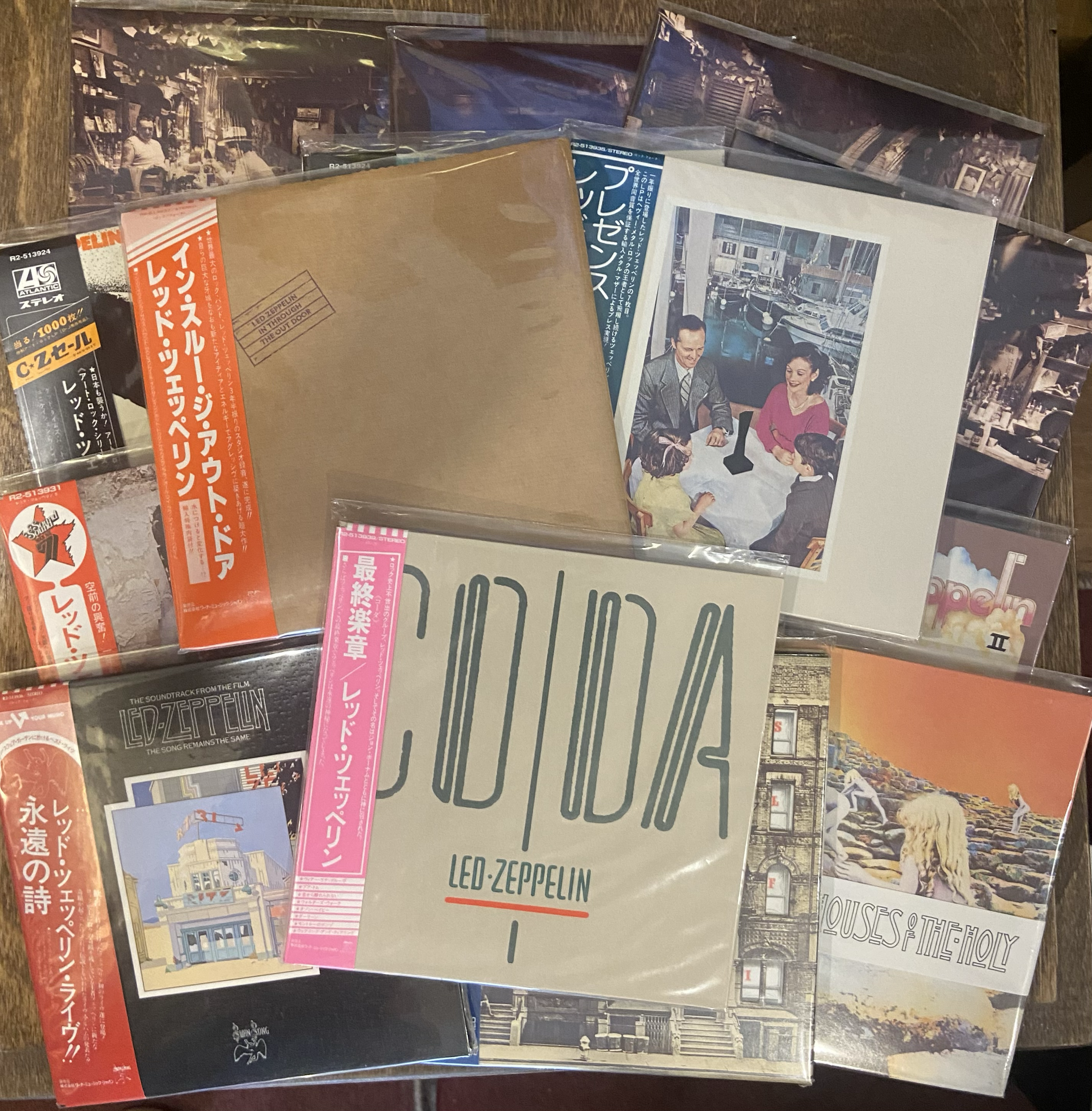 LED ZEPPELIN - DEFINITIVE COLLECTION OF MINI LP REPLICA CD's