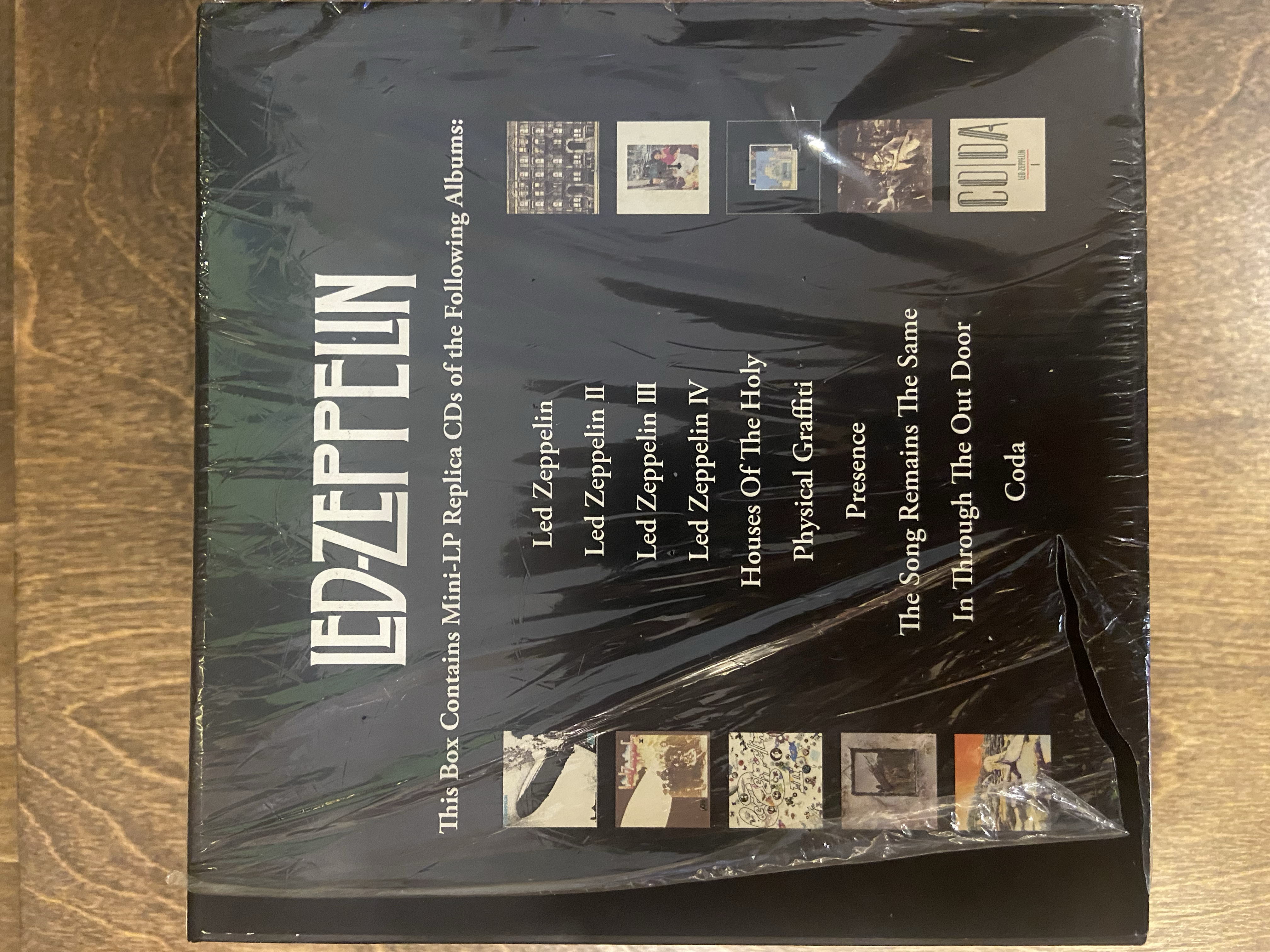 LED ZEPPELIN - DEFINITIVE COLLECTION OF MINI LP REPLICA CD's
