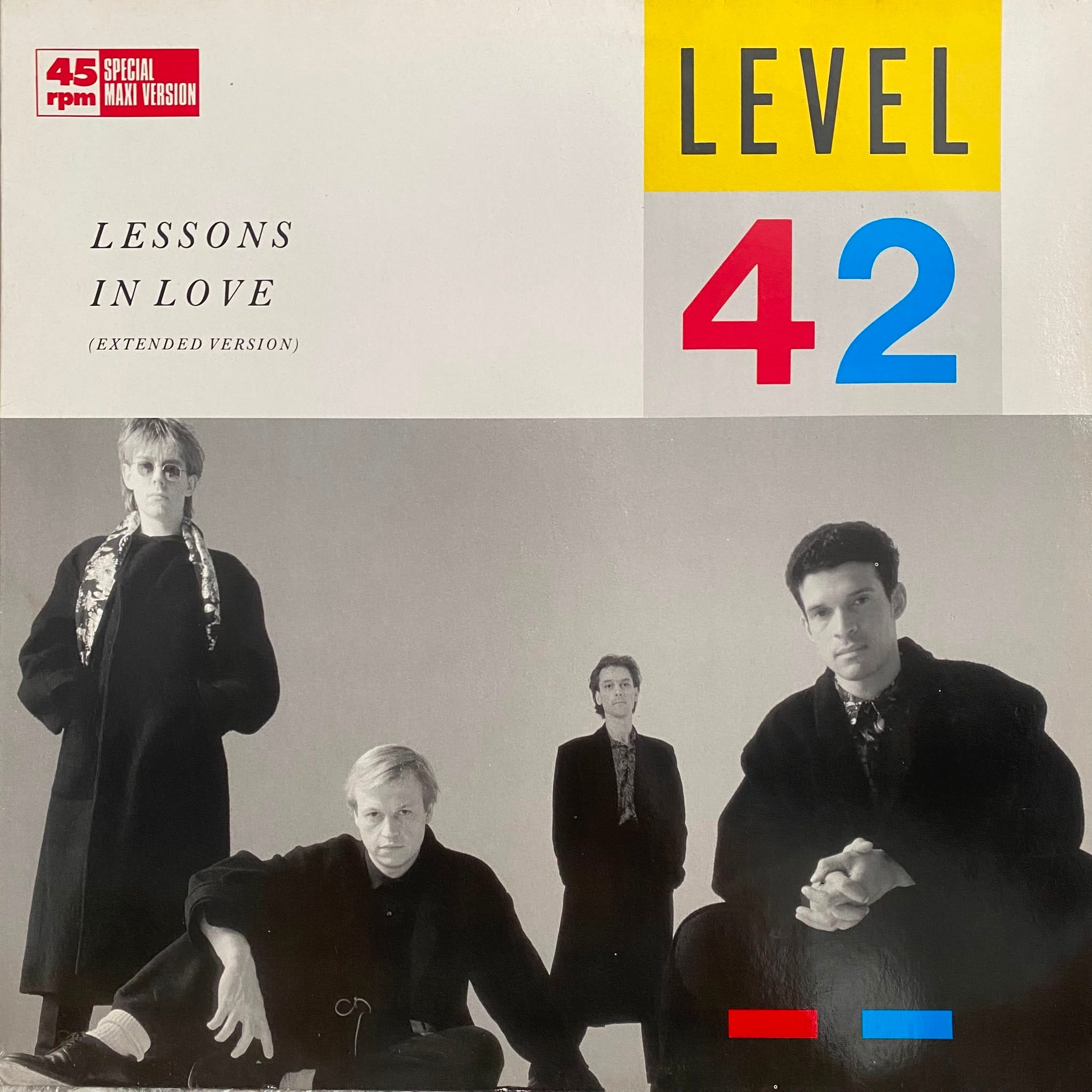 LEVEL 42 - LESSONS IN LOVE (EXTENDED VERSION)