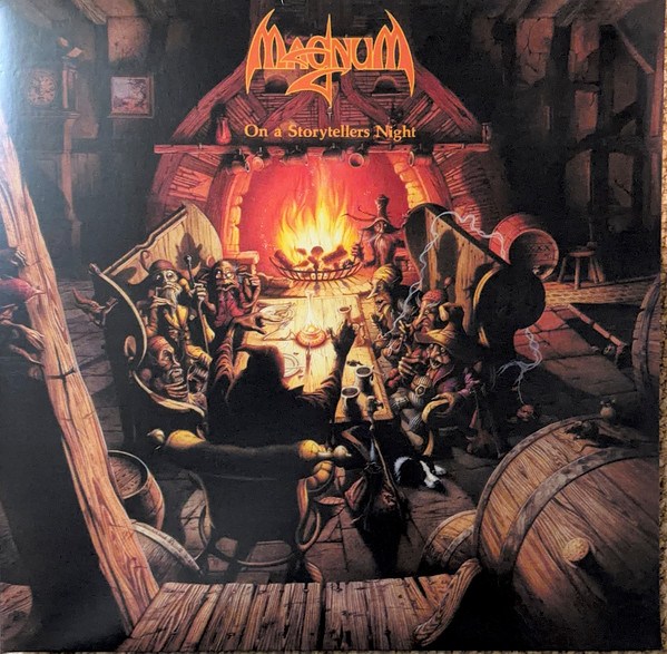 MAGNUM - ON A STORYTELLERS NIGHT (DEEP ORANGE MARBLED VINYL) 