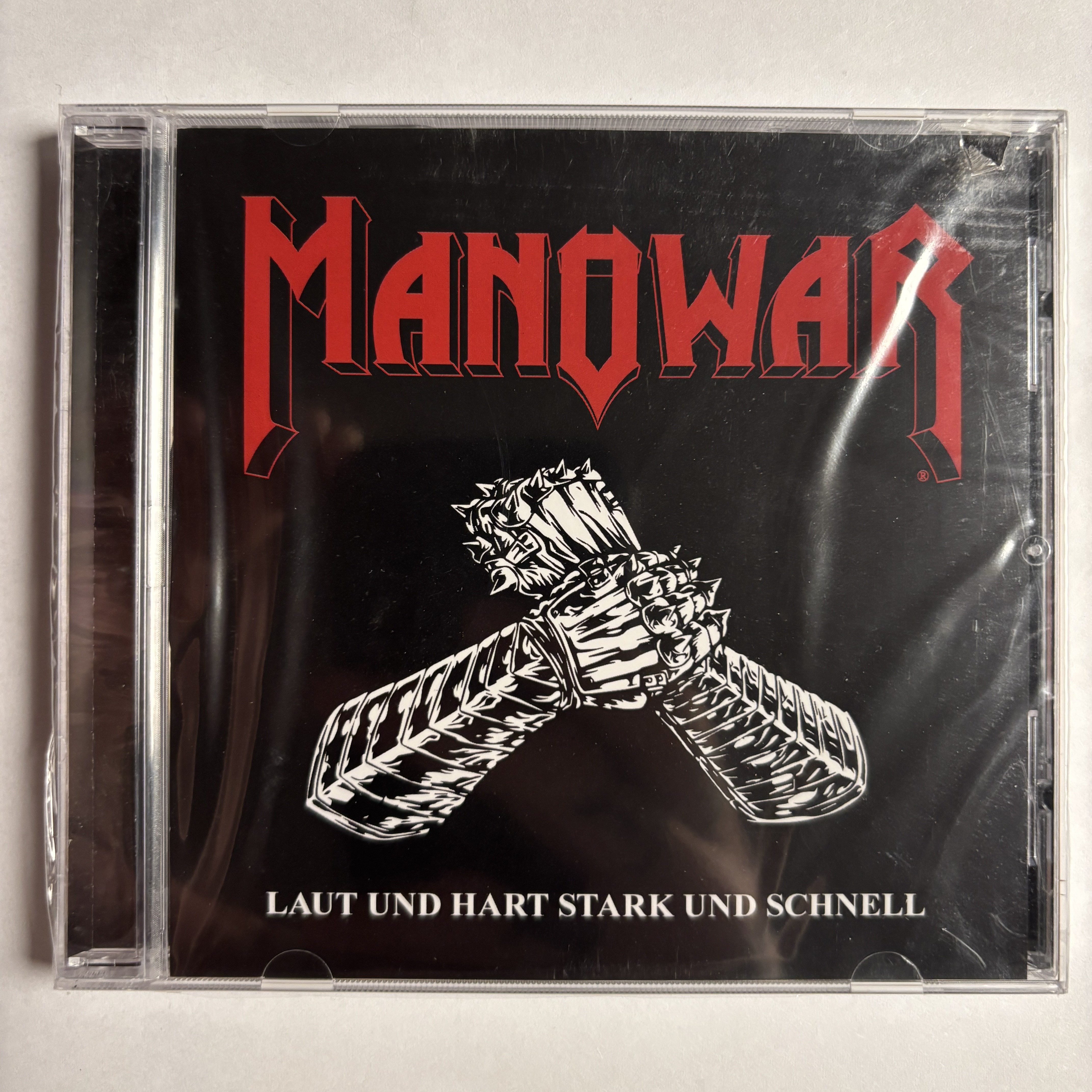 MANOWAR - LAUT UND HART STARK UND SCHNELL (SINGLE CD) 