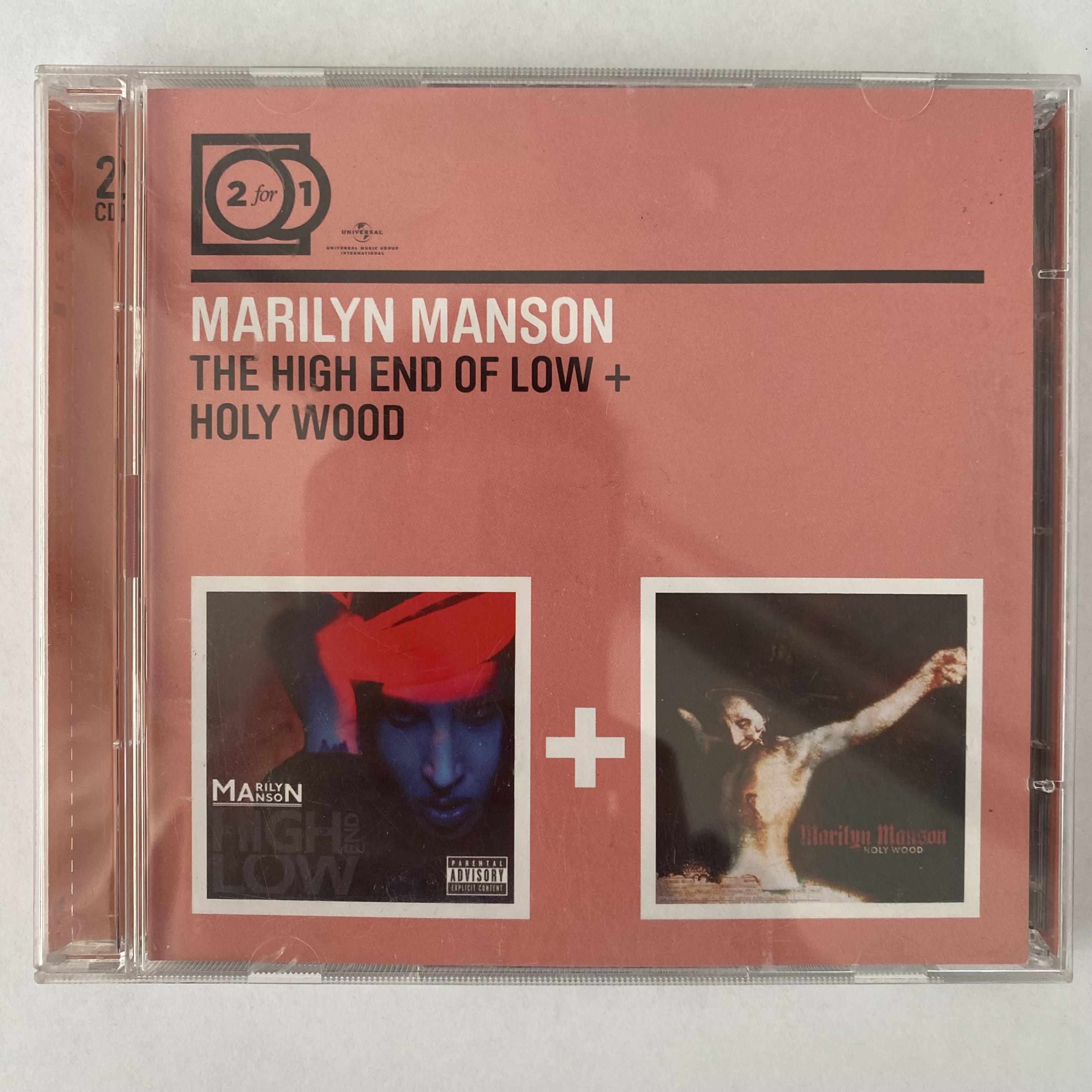 MARILYN MANSON - THE HIGH END OF LOW + HOLY WOOD