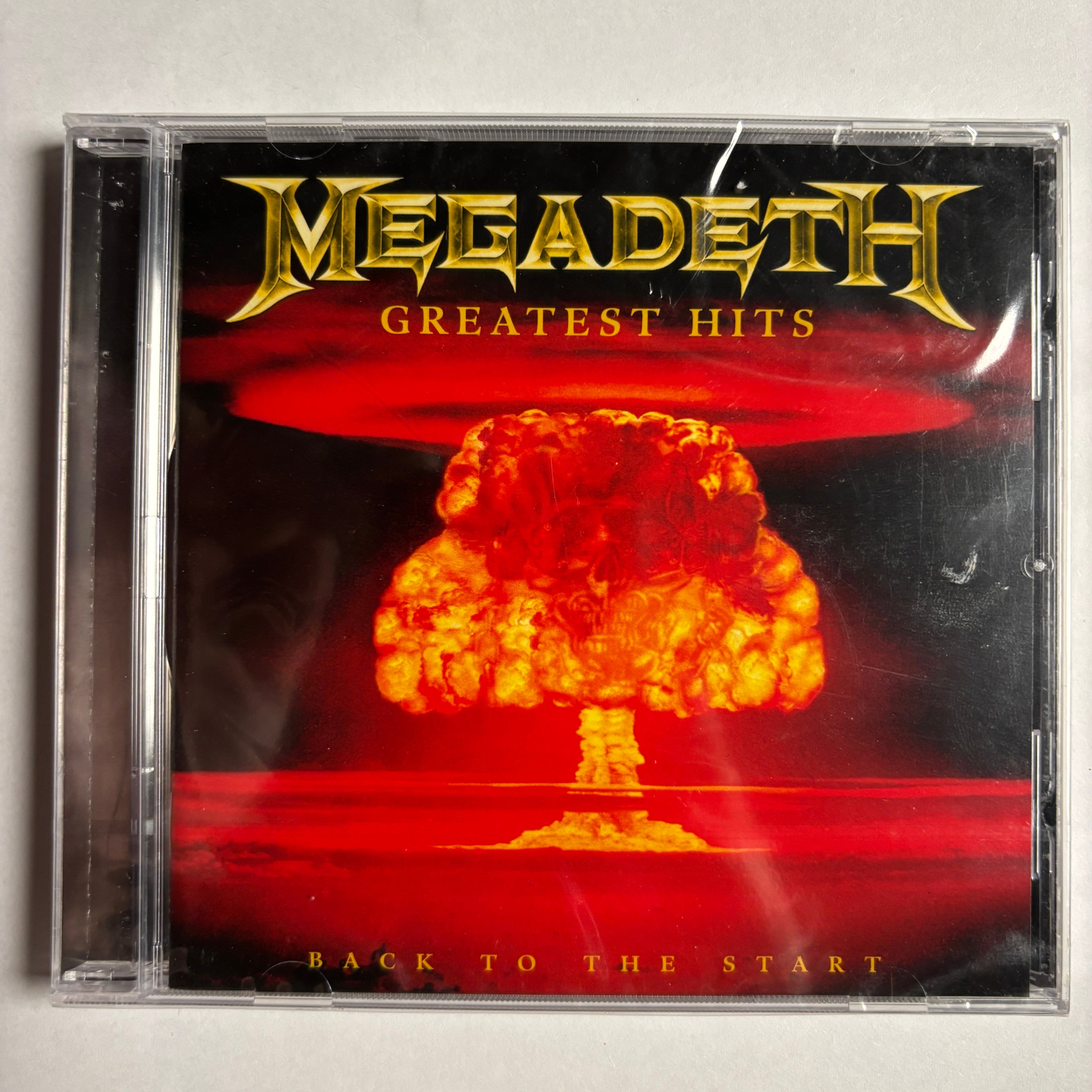 MEGADETH - GREATEST HITS : BACK TO THE START 