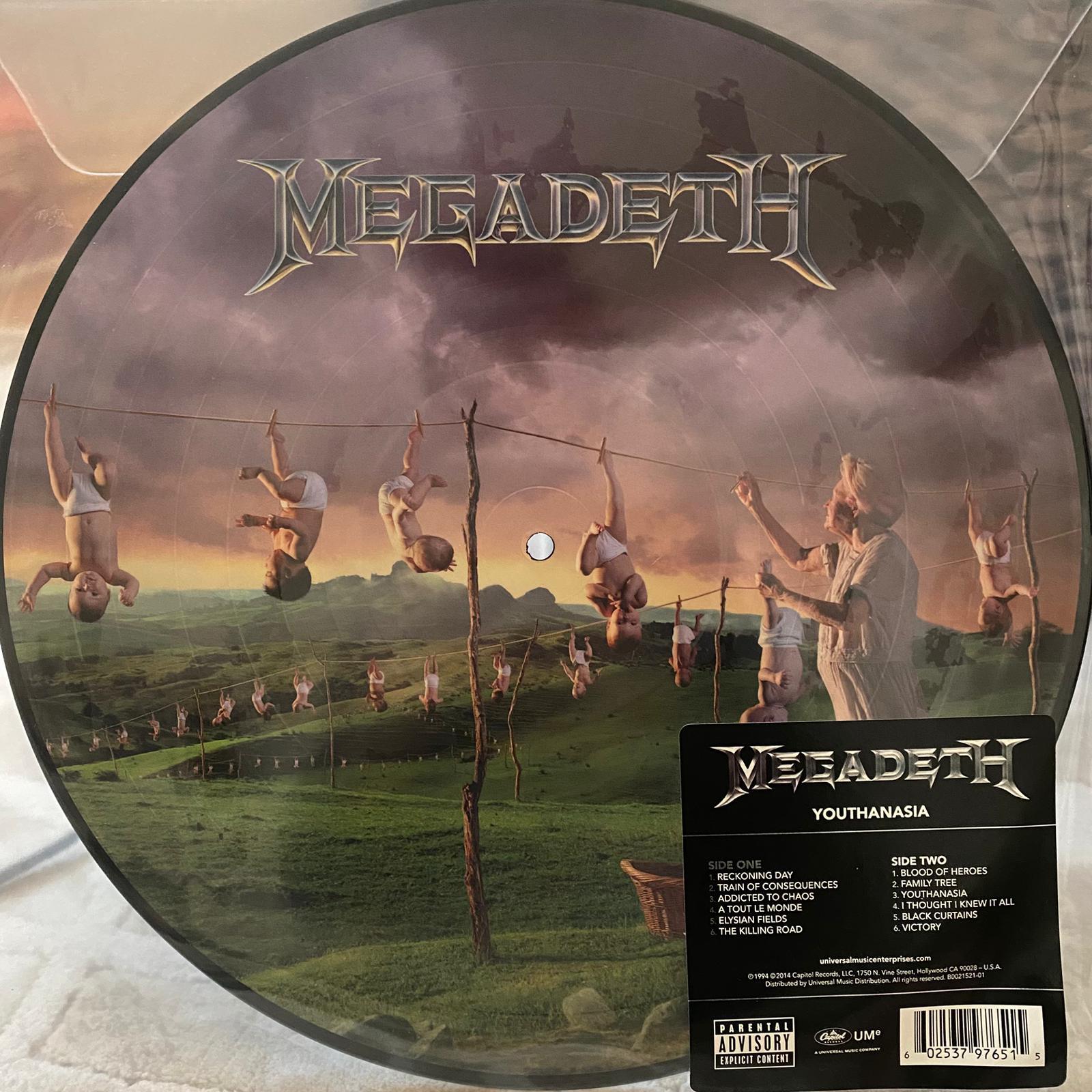 MEGADETH - YOUTHANASIA (PICTURE DISC)