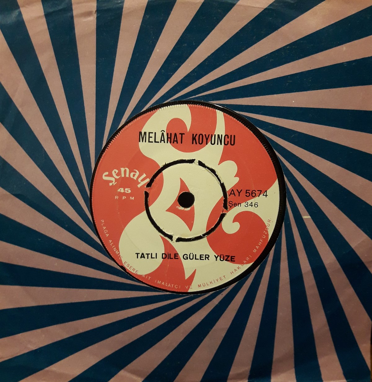 MELAHAT KOYUNCU - TATLI DİLE GÜLER YÜZE / DANE DANE BENLERİ VAR 