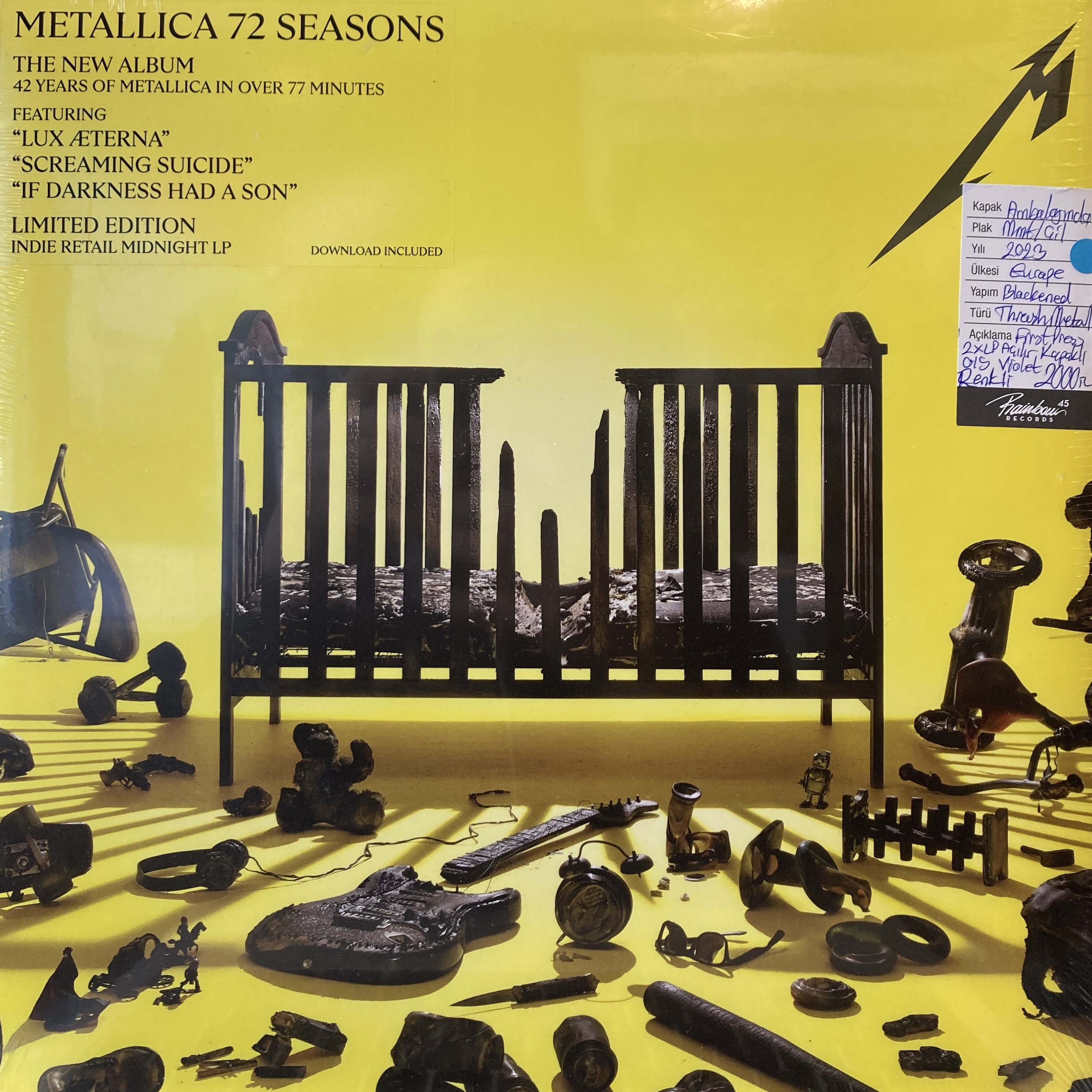 METALLICA - 72 SEASONS