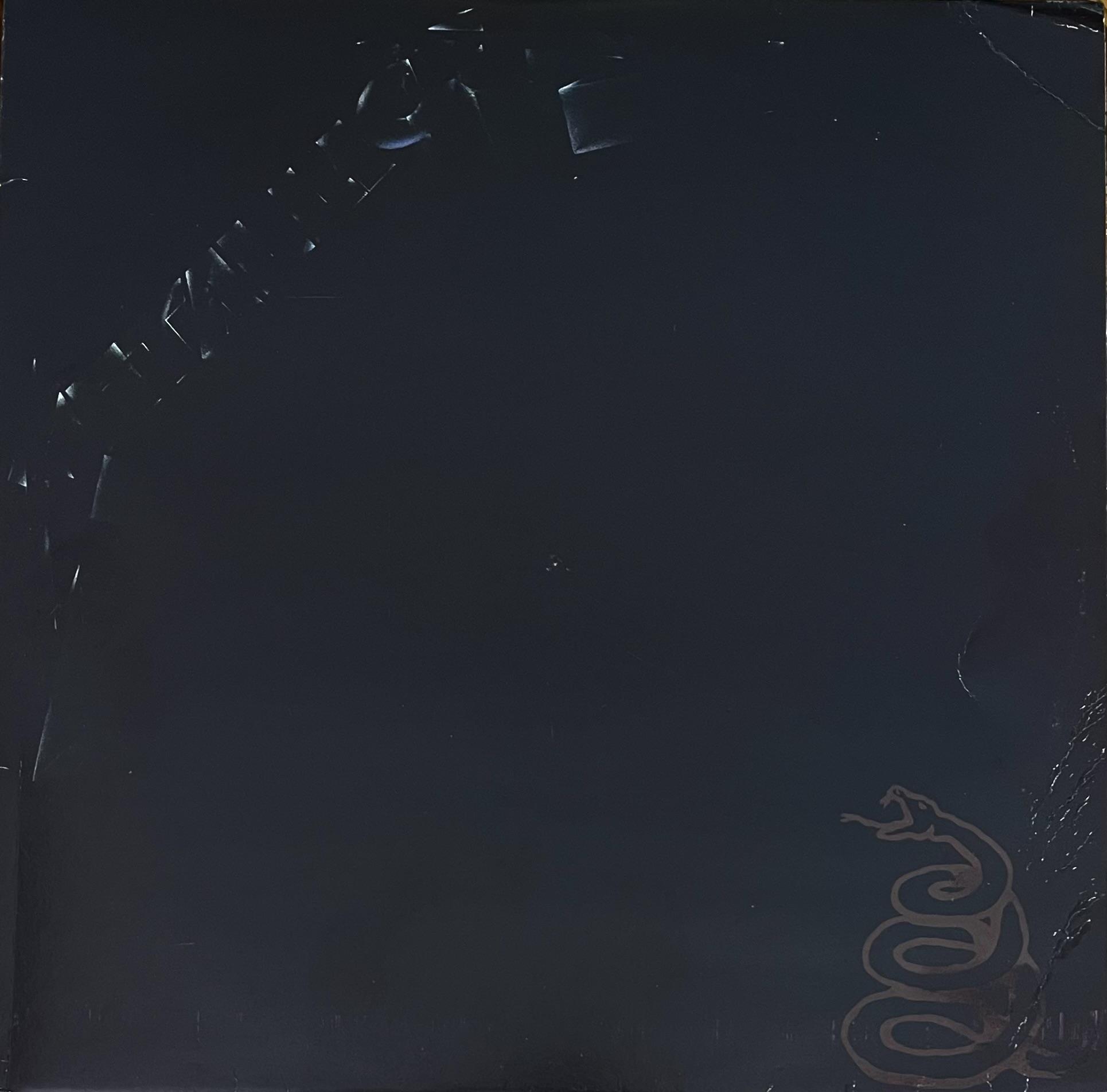 Casquette Metallica Vintage 1991 Brockum - Album The Black Album - Collector Thrash Metal - Occasion