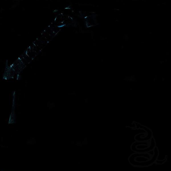 METALLICA - METALLICA (BLACK ALBUM)  (LIMITED BLACKER MARBLED COLOURED VINYL)