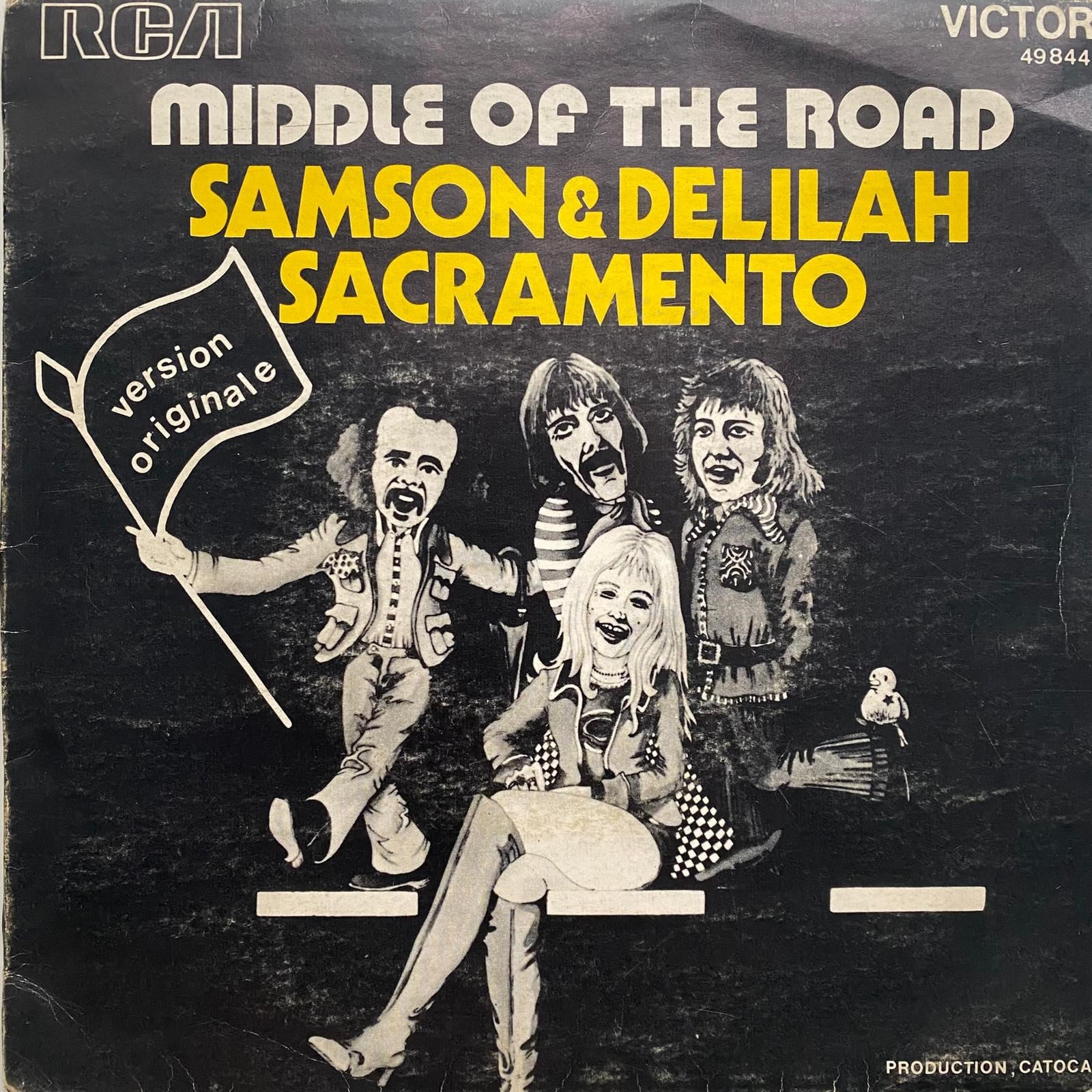 MIDDLE OF THE ROAD - SAMSON & DELILAH / SACRAMENTO