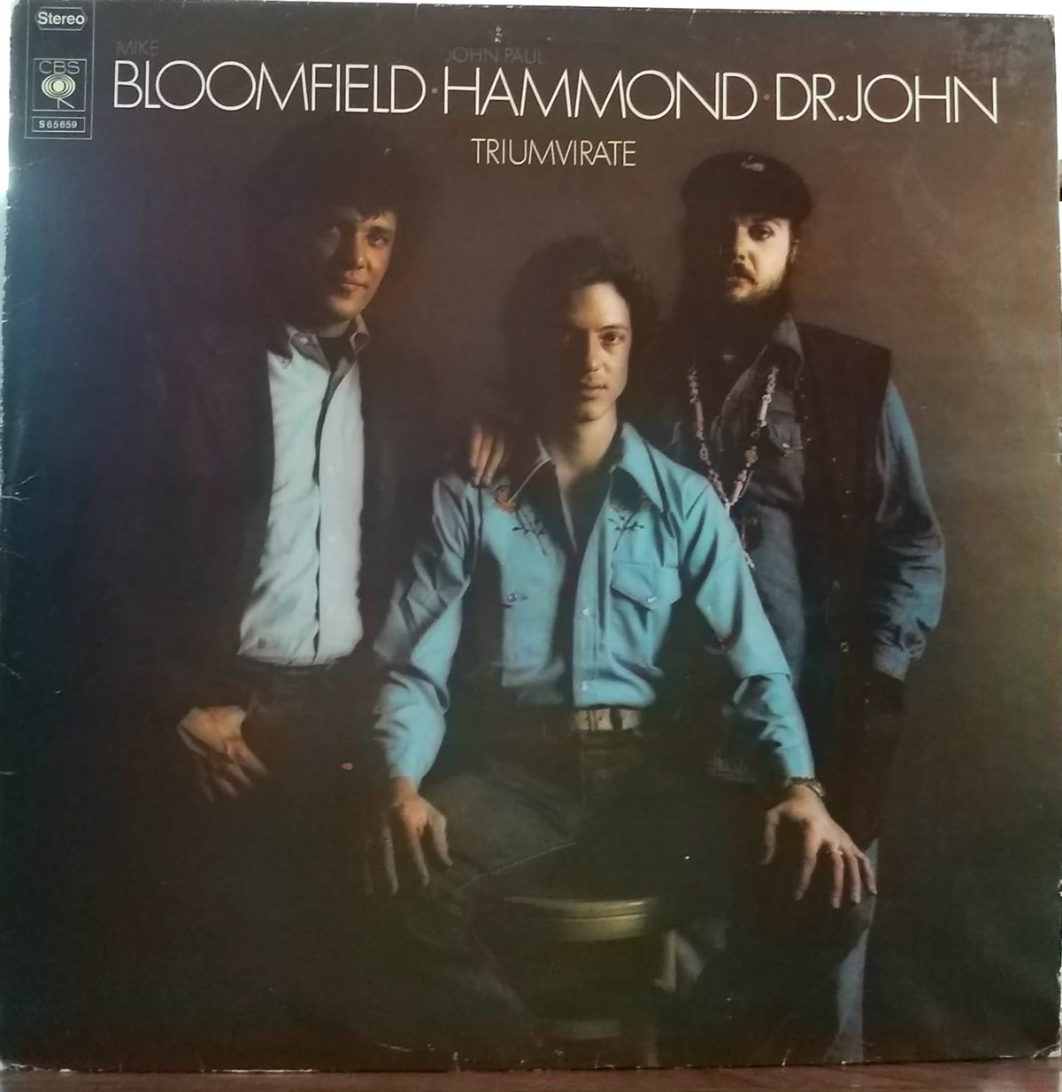 MIKE BLOOMFIELD, JOHN PAUL HAMMOND, DR. JOHN - TRIUMVIRATE