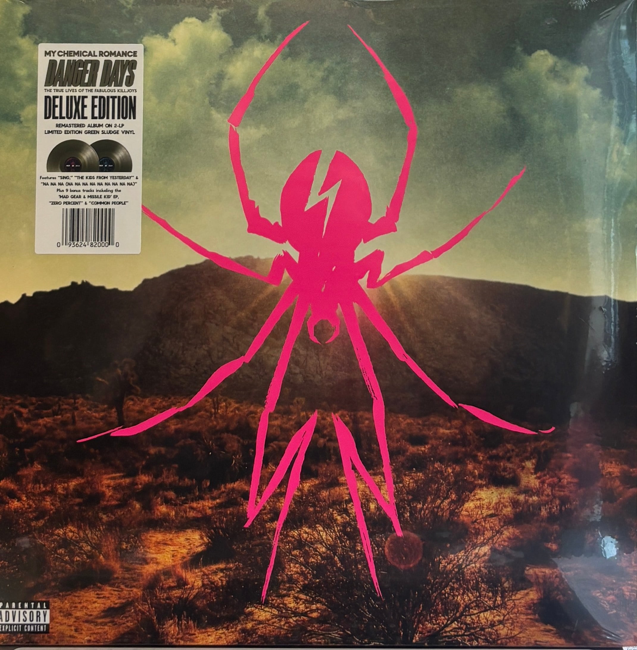 MY CHEMICAL ROMANCE - DANFER DAYS : THE TRUE LIVES OF THE FABULOUS KILLJOYS (LIMITED EDITION GREEN SLUDGE VINYL) 