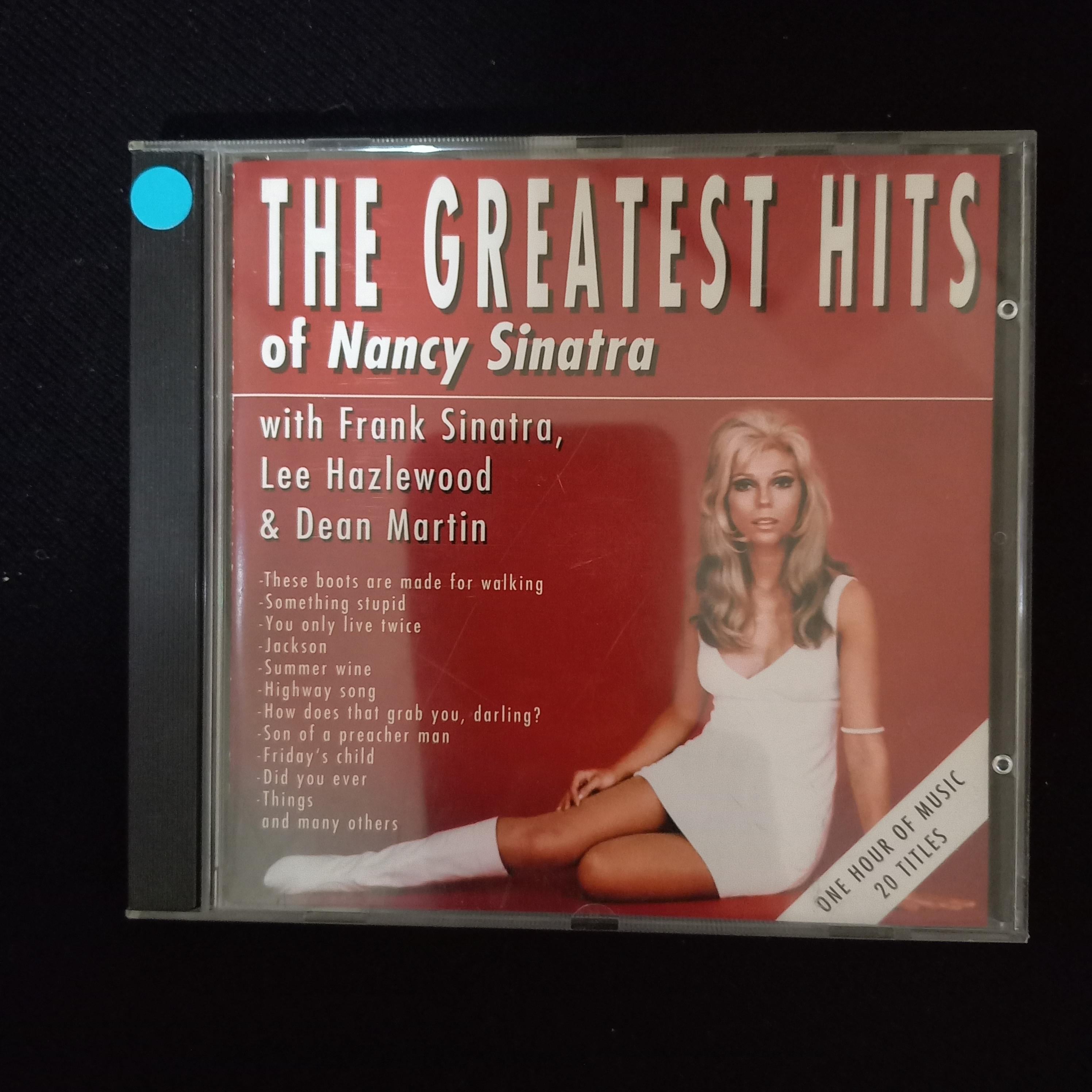 NANCY SINATRA - THE GREATEST HITS WITH FRANK SINATRA LEE HAZLEWOOD & DEAN MARTIN