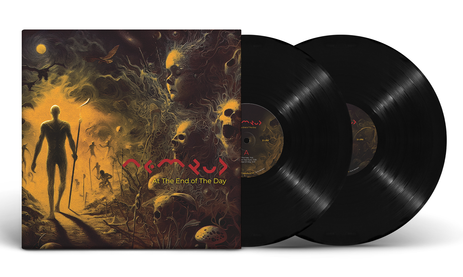 NEMRUD - AT THE END OF THE DAY (LP & CD & T-SHIRT BUNDLE)