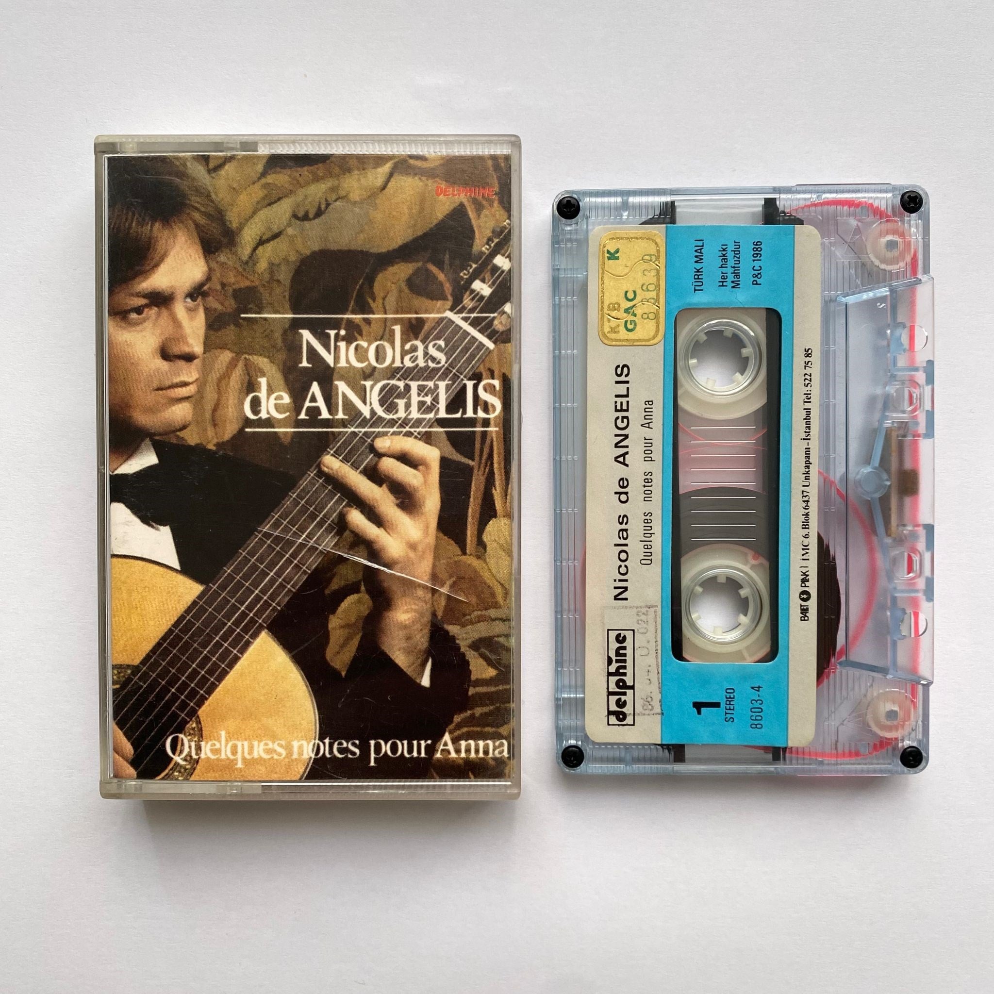 NICOLAS DE ANGELIS - QUELQUES NOTES POUR ANNA