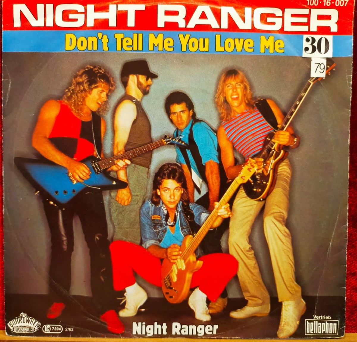 NIGHT RANGER - DON'T TELL ME YOU LOVE ME