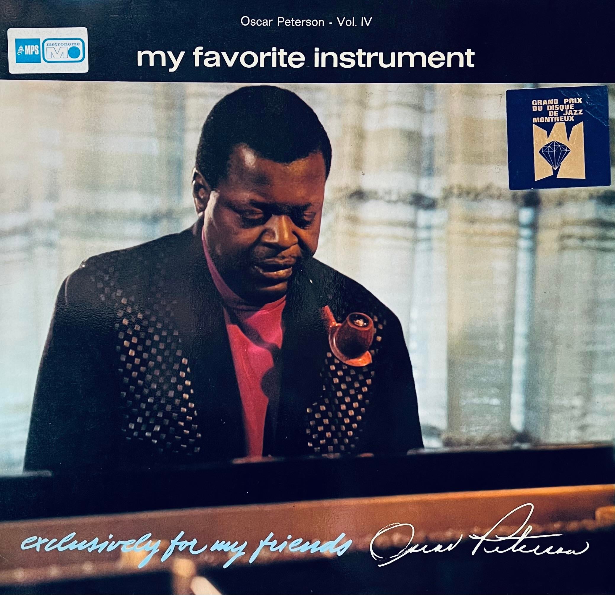 OSCAR PETERSON - MY FAVORITE INSTRUMENT - VOL IV 