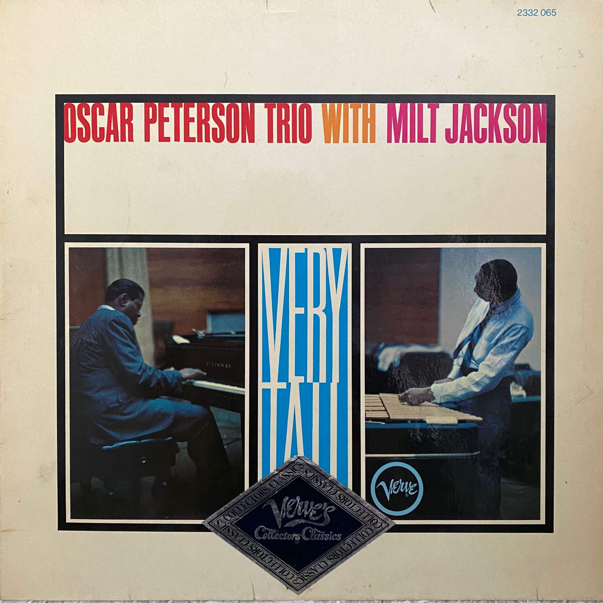 OSCAR PETERSON TRIO WITH MILT JACKSON - VERY TALL