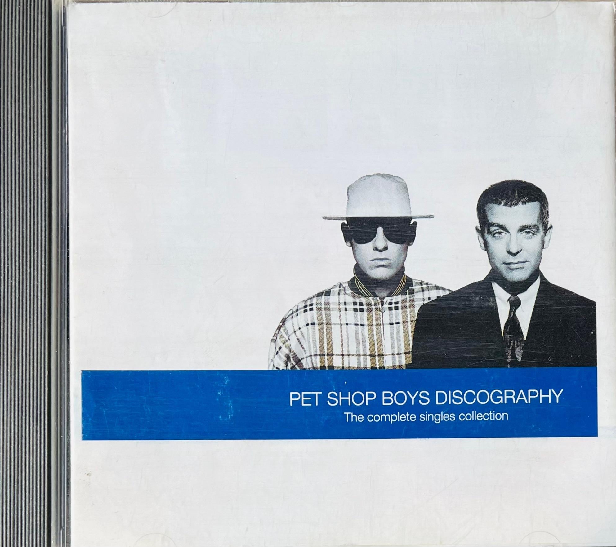 PET SHOP BOYS - DISCOGRAPHY -THE COMPLETE SINGLES COLLECTION 