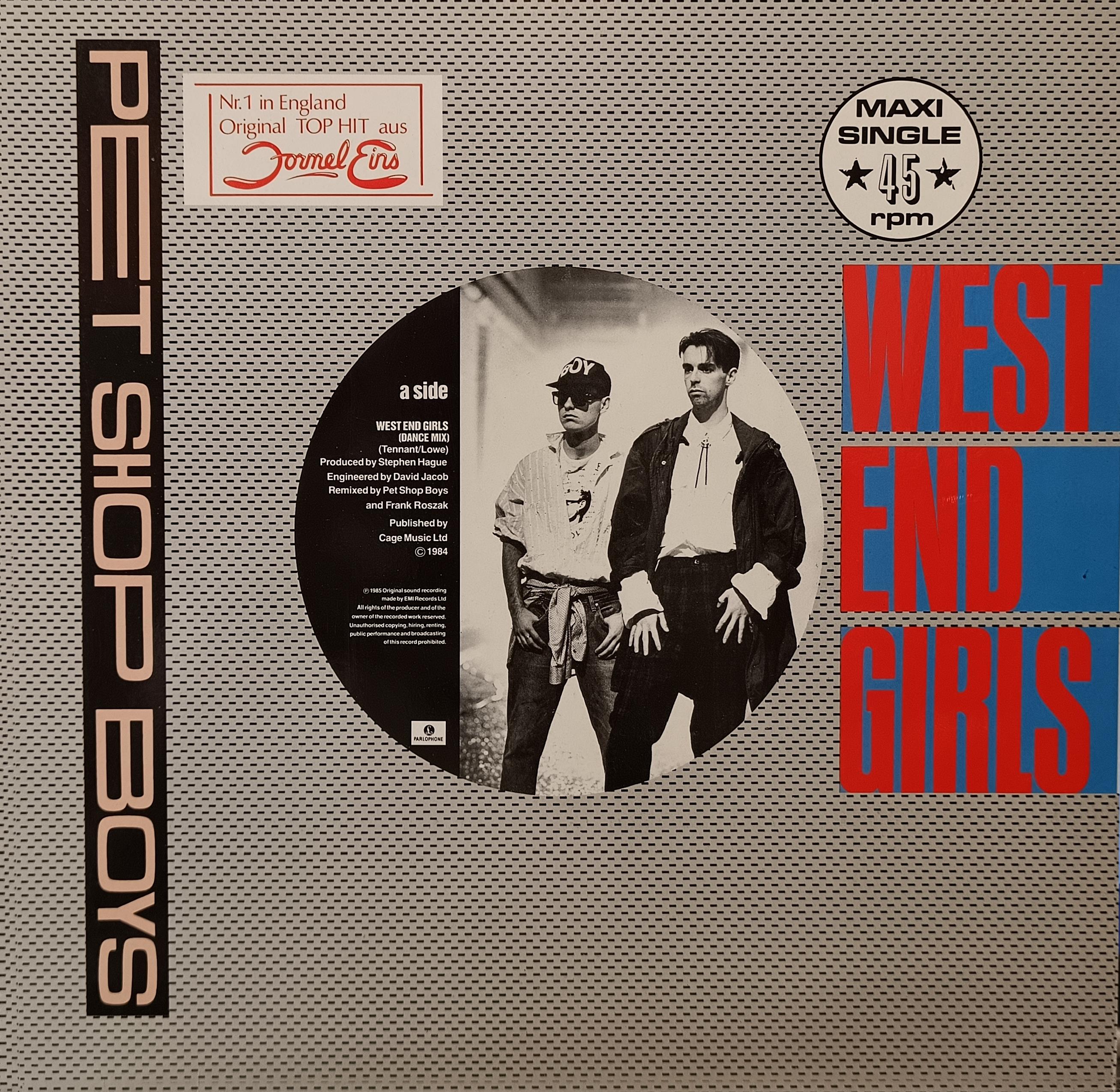PET SHOP BOYS - WEST END GIRLS