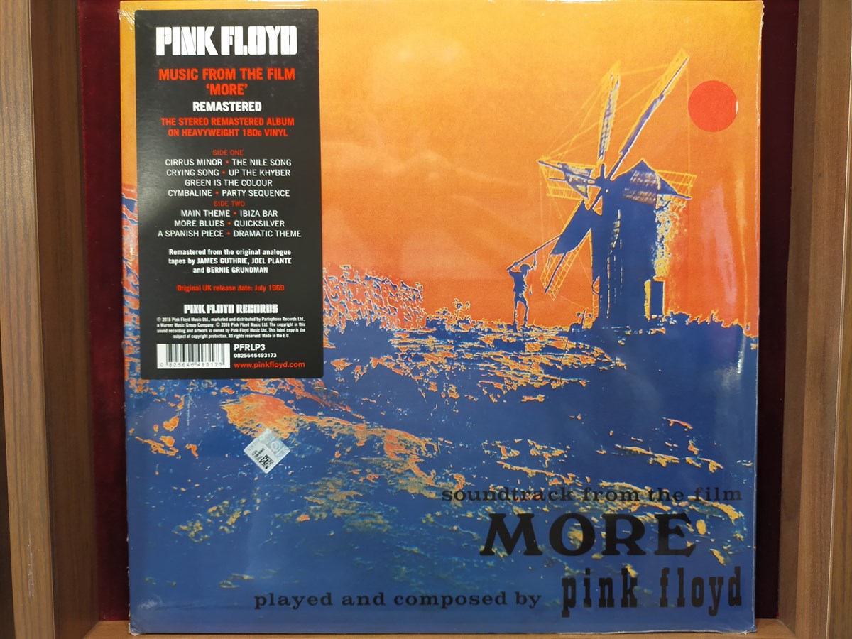 PINK FLOYD - MORE - SOUNDTRACK FROM THE FILM - PLAYED AND COMPOSED BY PINK FLOYD 