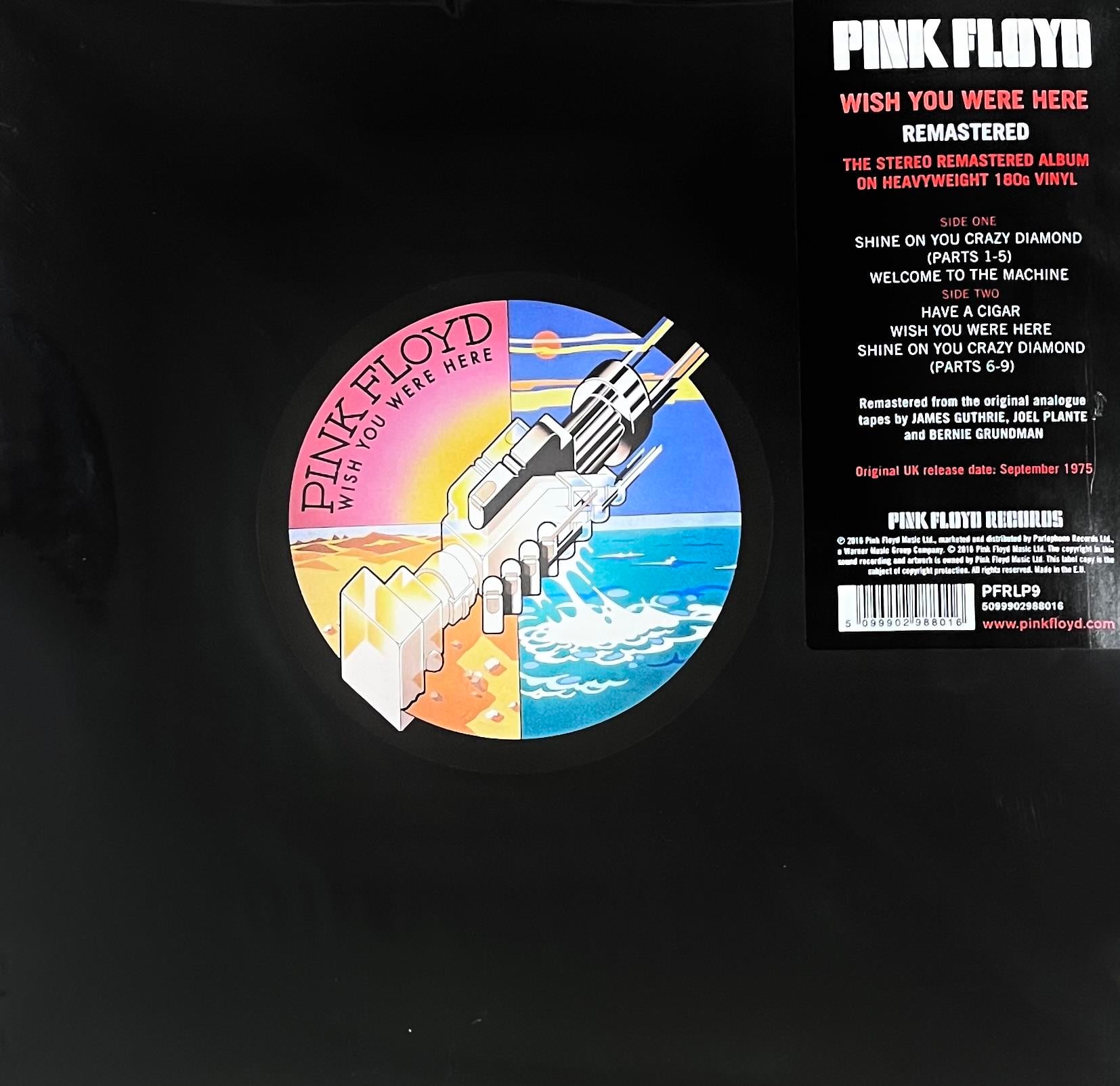 PINK FLOYD - WISH YOU WERE HERE ( REMASTERED )