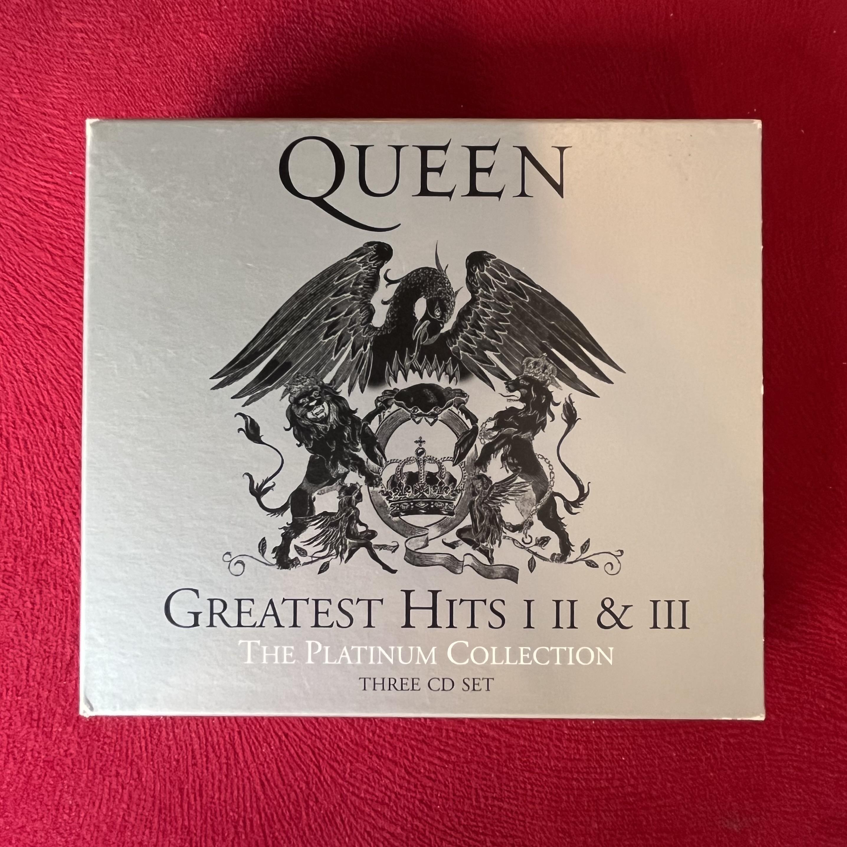 QUEEN - GREATEST HITS I II & III ( THE PLATINUM COLLECTION )