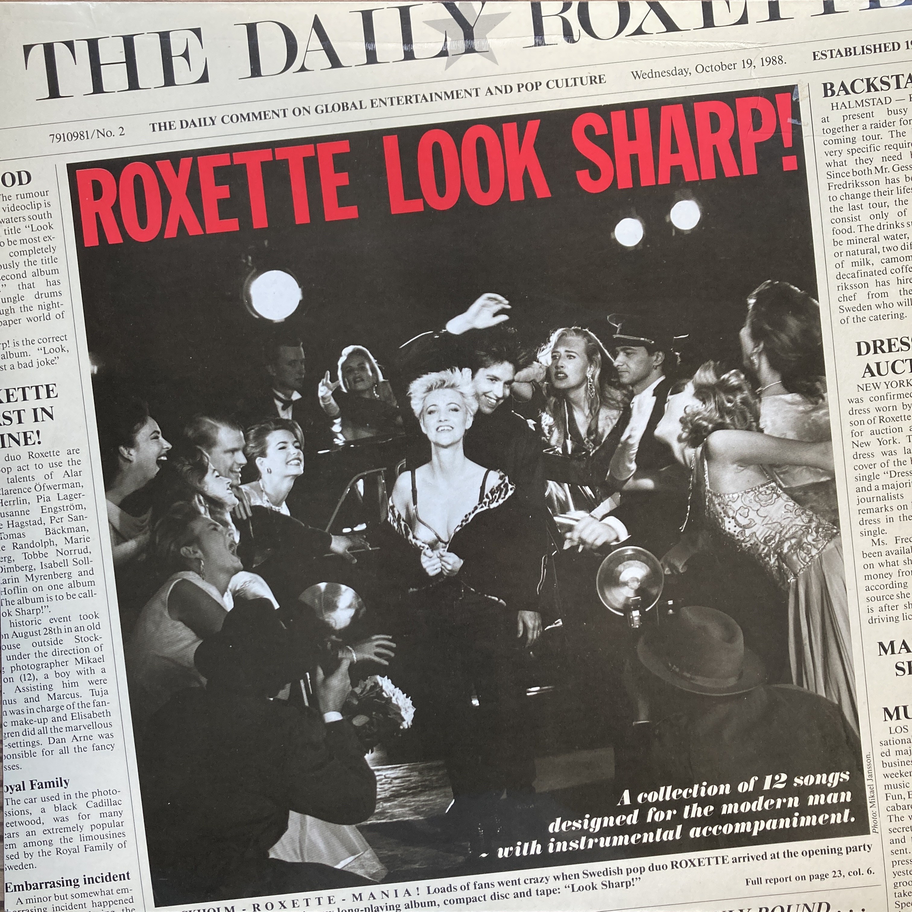 ROXETTE - LOOK SHARP !