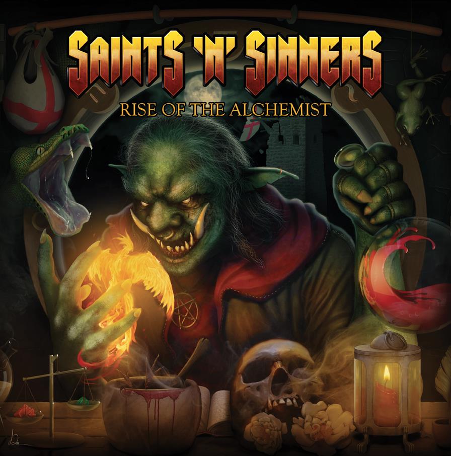 SAINT 'N' SINNERS - RISE OF THE ALCHEMIST (BOX SET & DOUBLE KIRMIZI RENKLİ PLAK & ALBÜM KAPAĞININ GÖRSELİNİN YER ALDIĞI MEDIUM BEDEN T-SHIRT & ALBÜM AUDIO CD & STICKER SETİ)  (SINIRLI SAYIDA ÜRETİLMİŞTİR !)