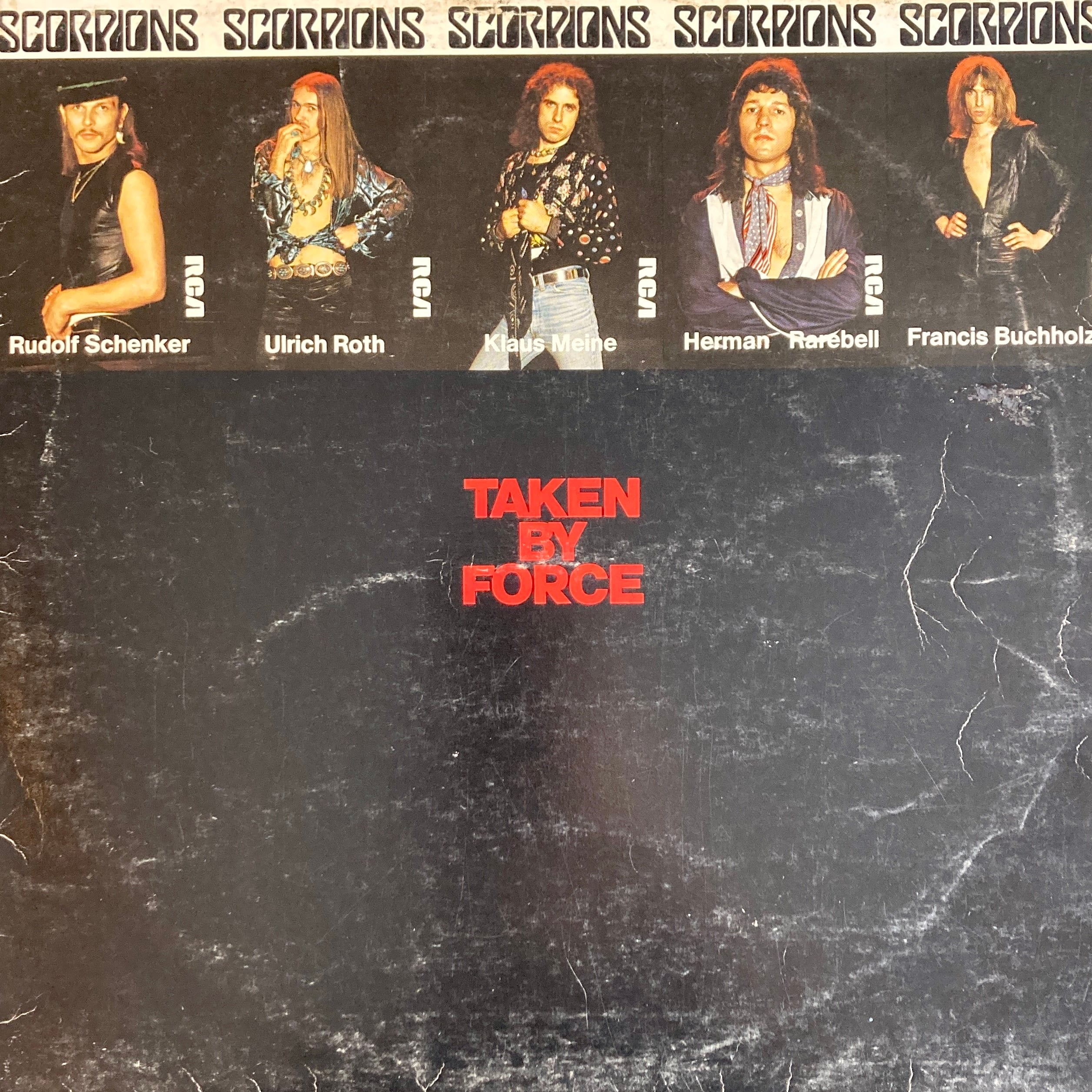 SCORPIONS - TAKEN BY FORCE